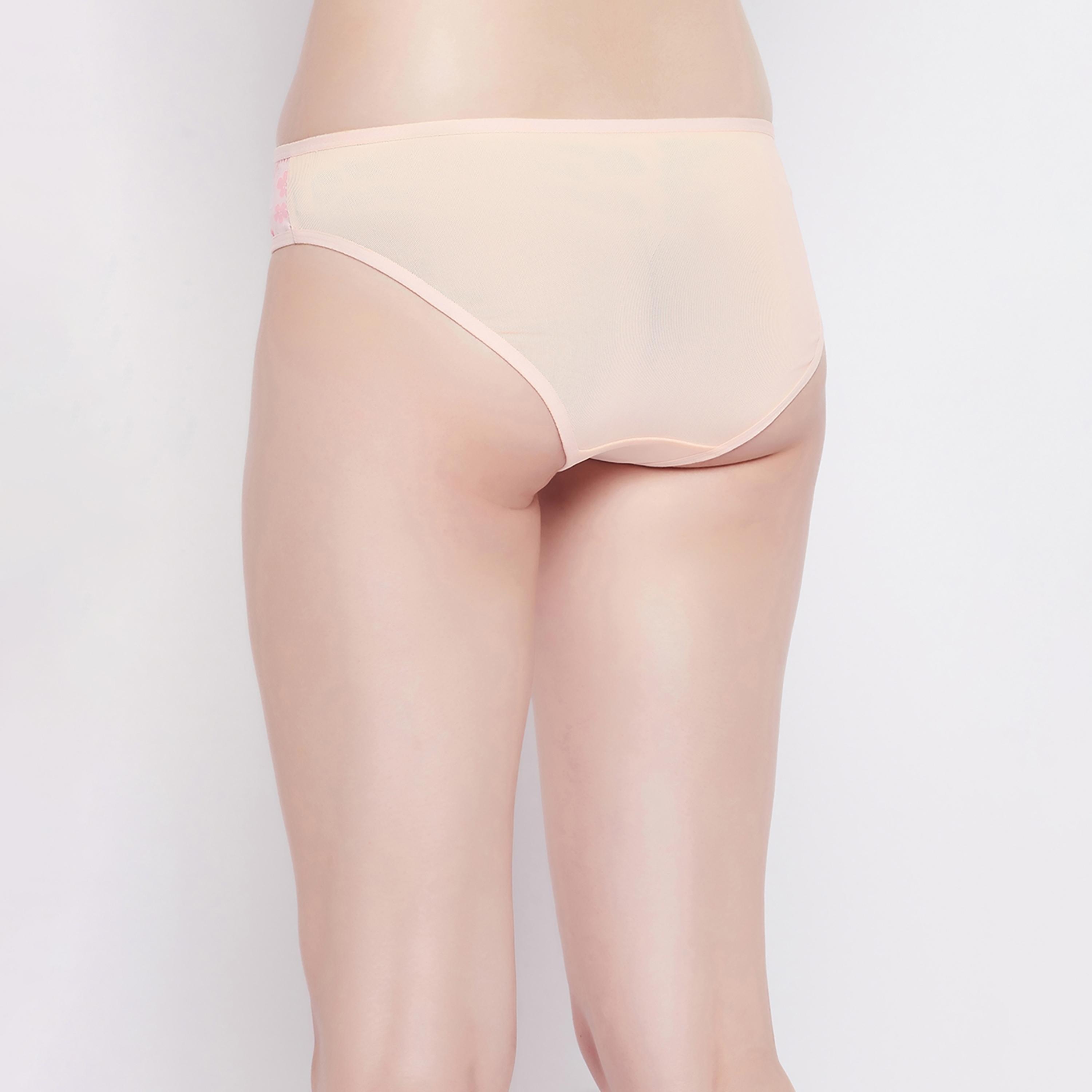 مجموعة من 5 قطع بيكيني مطبوعة منخفضة الخصر للنساء من كلوفيا-women-clothing-lingerie-panties-image-3