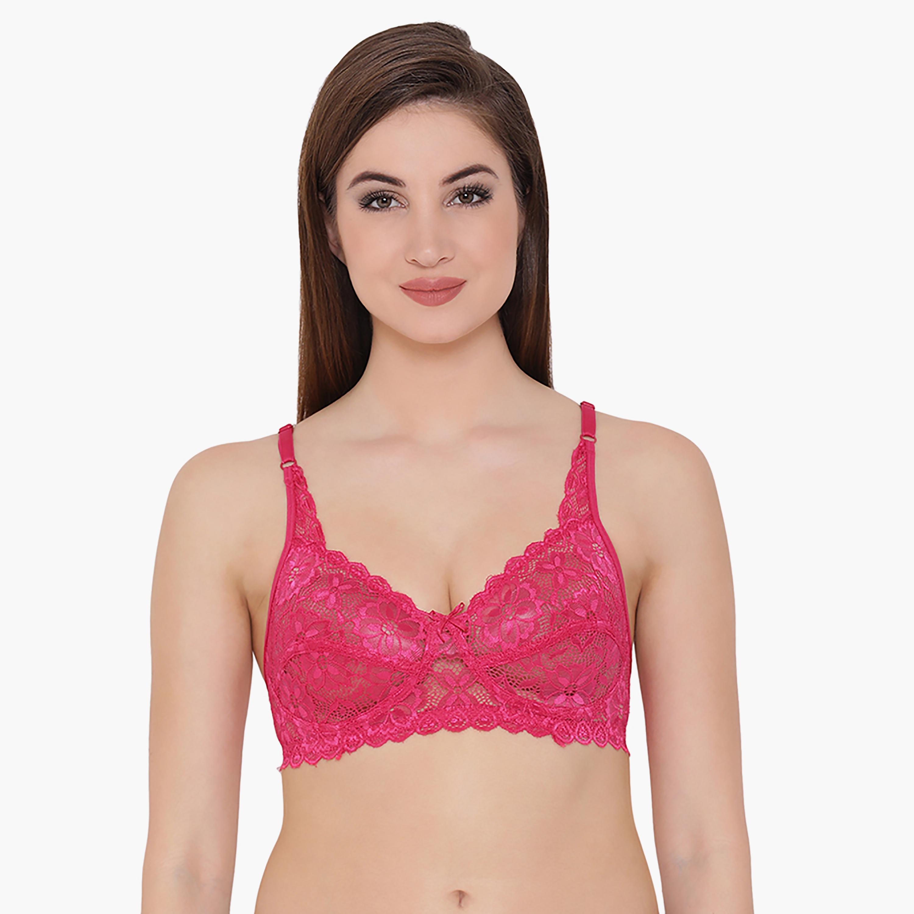 مجموعة من 2 حمالة صدر ذات دانتيل غير مبطنة ذات تغطية كاملة من كلوفيا-women-clothing-lingerie-bras-image-2