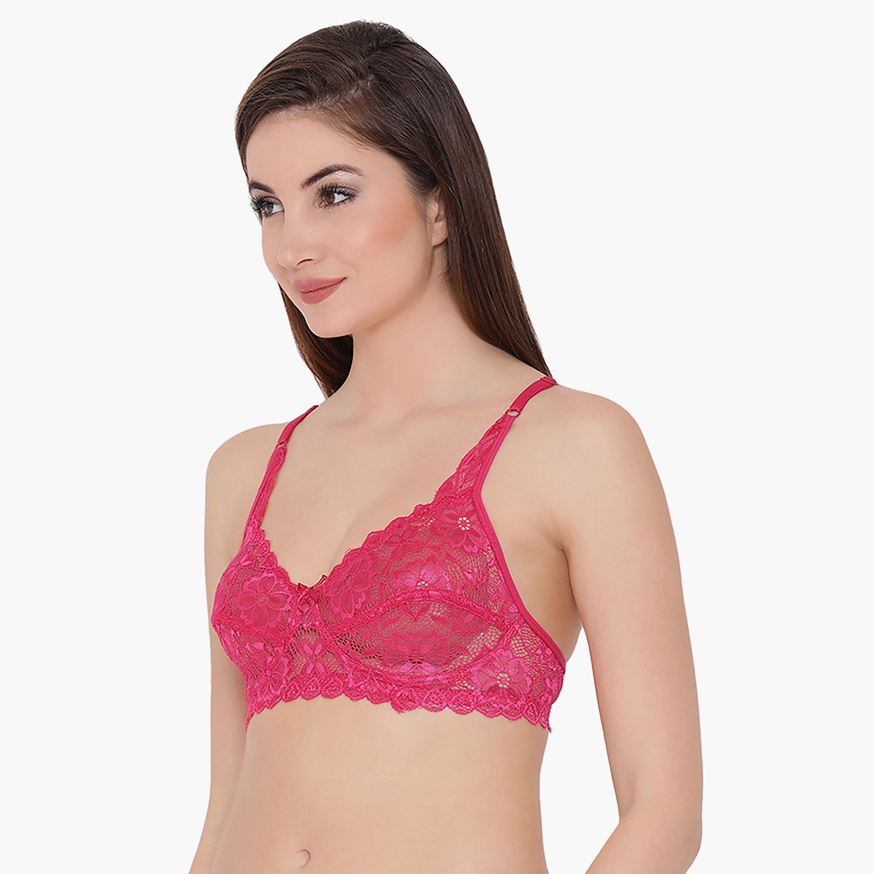 مجموعة من 2 حمالة صدر ذات دانتيل غير مبطنة ذات تغطية كاملة من كلوفيا-women-clothing-lingerie-bras-image-4
