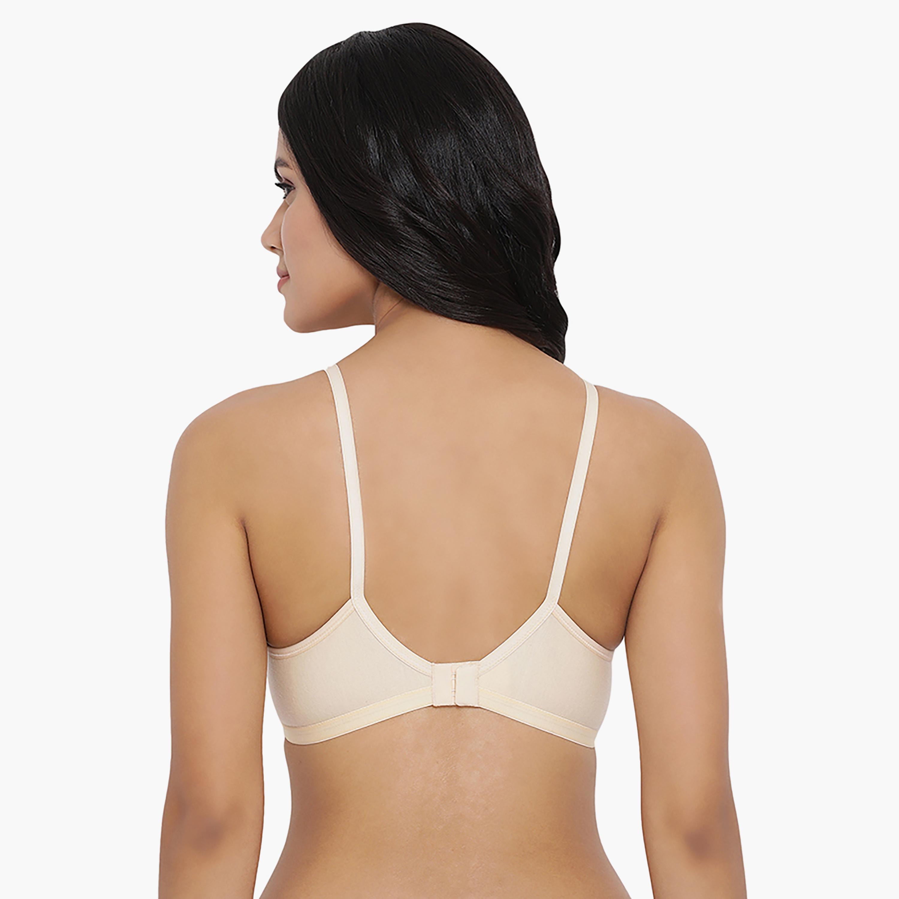 مجموعة من 2 حمالة صدر ويرفري ذات صلبة قطنية غير مبطنة ذات تغطية كاملة من كلوفيا-women-clothing-lingerie-bras-image-10