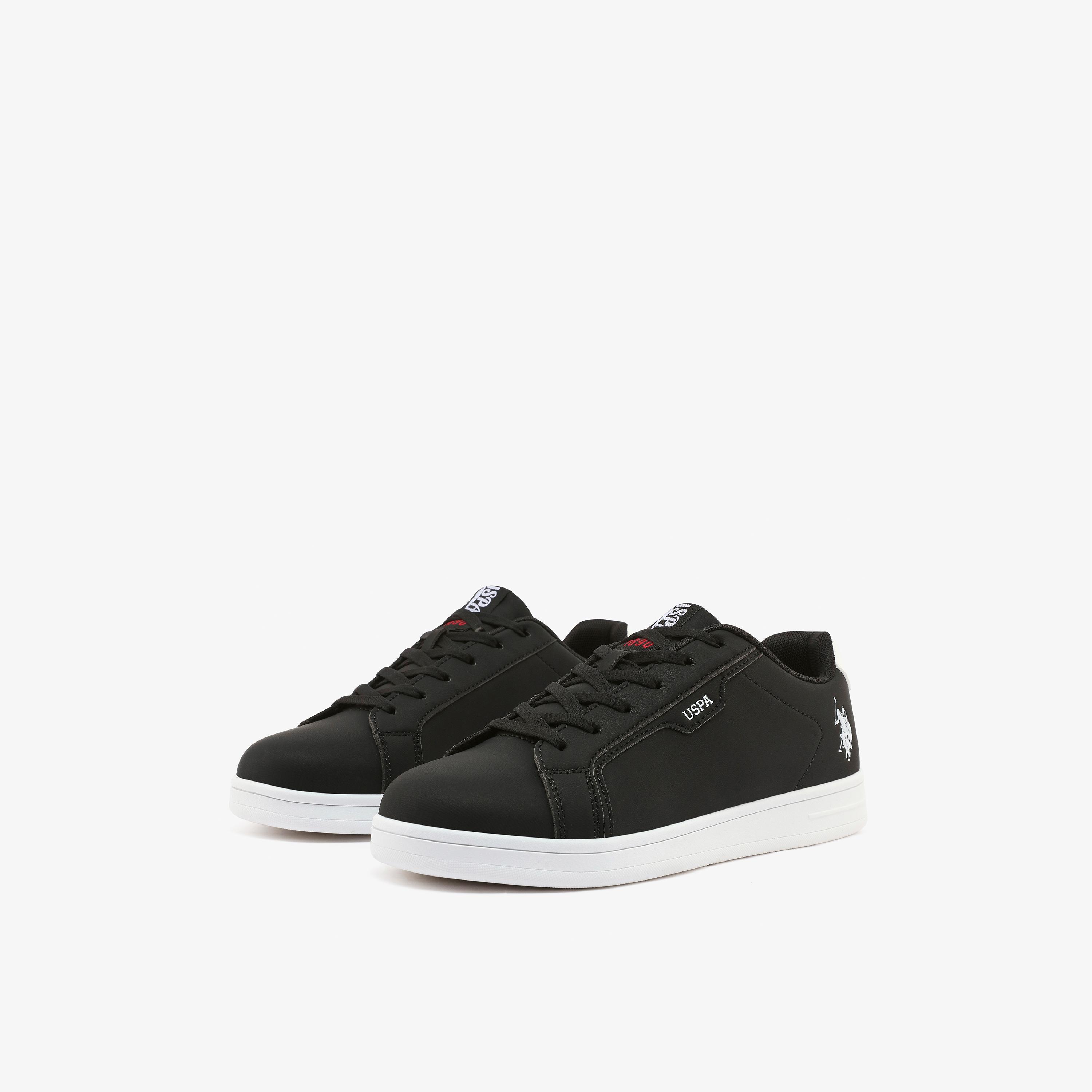 U.S. Polo Assn Women's Lace-Up Flat Low Ankle Sneakers | COMO-GLB-6FX-women-shoes-sneakers-image-1
