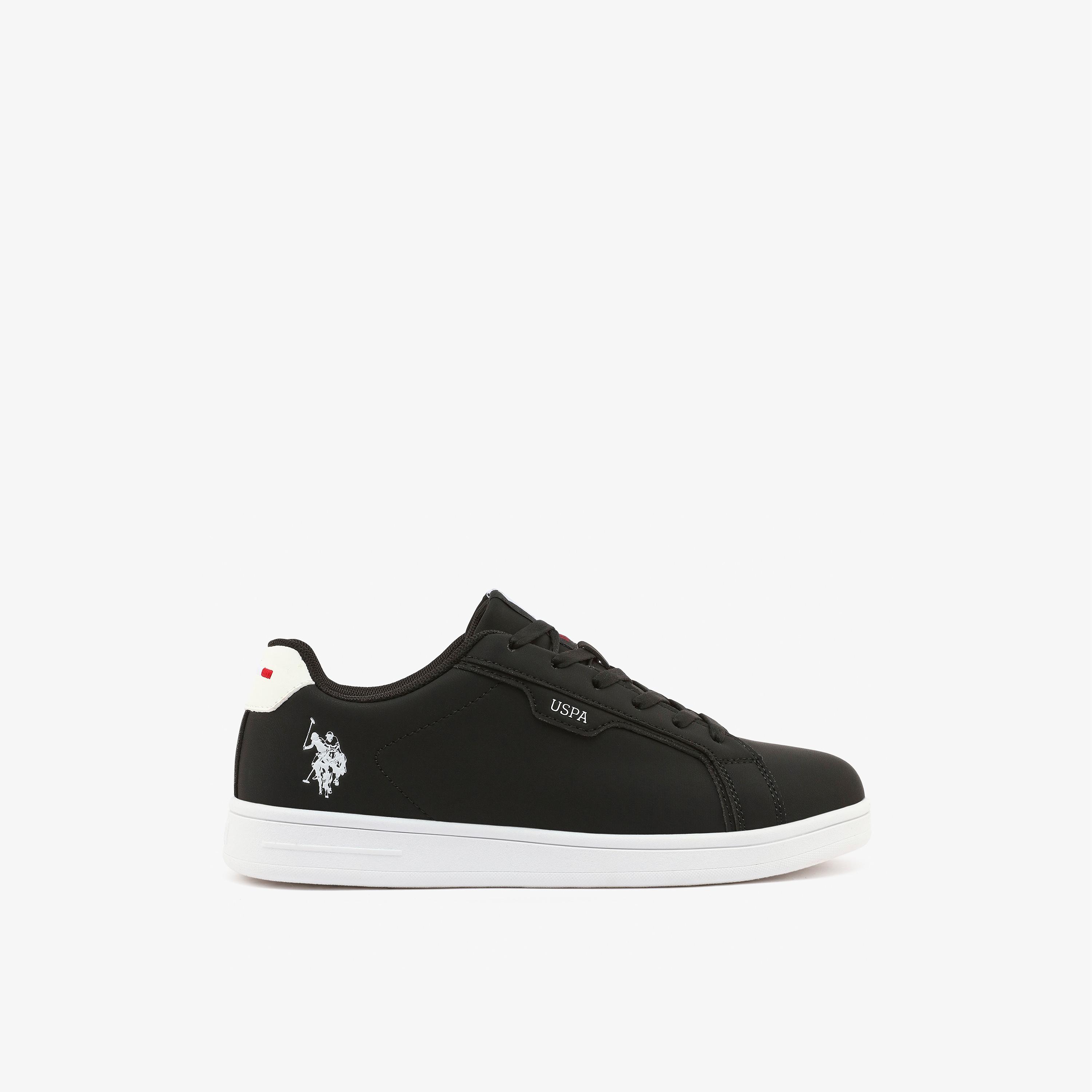 U.S. Polo Assn Women's Lace-Up Flat Low Ankle Sneakers | COMO-GLB-6FX-women-shoes-sneakers-image-3