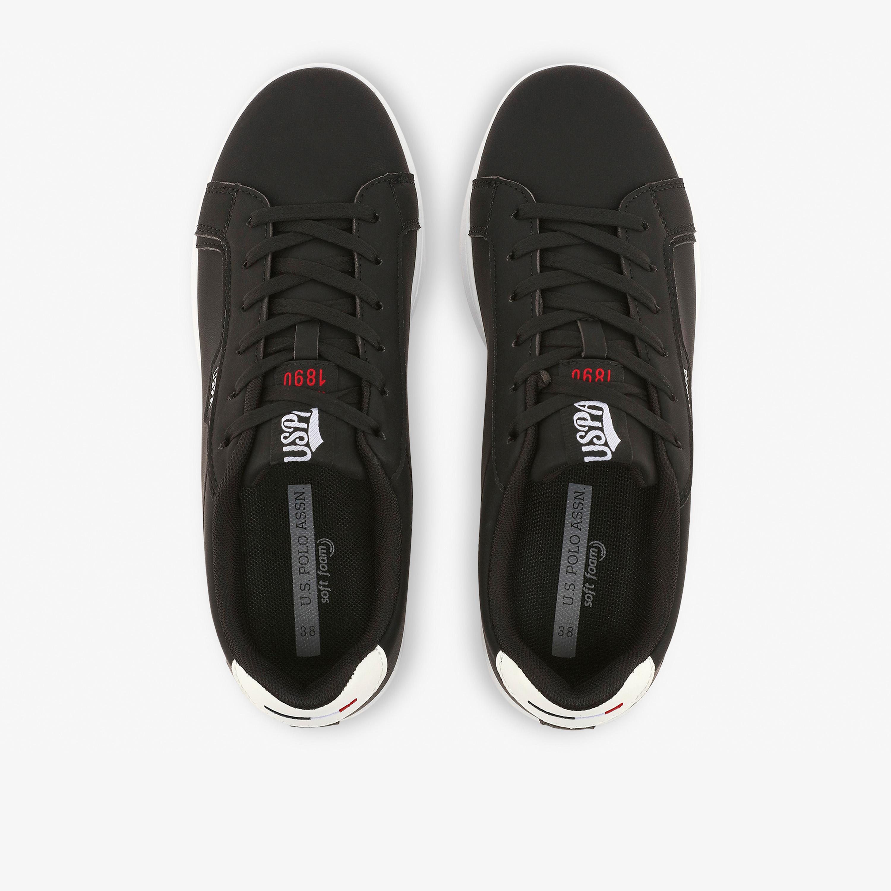 U.S. Polo Assn Women's Lace-Up Flat Low Ankle Sneakers | COMO-GLB-6FX-women-shoes-sneakers-image-4