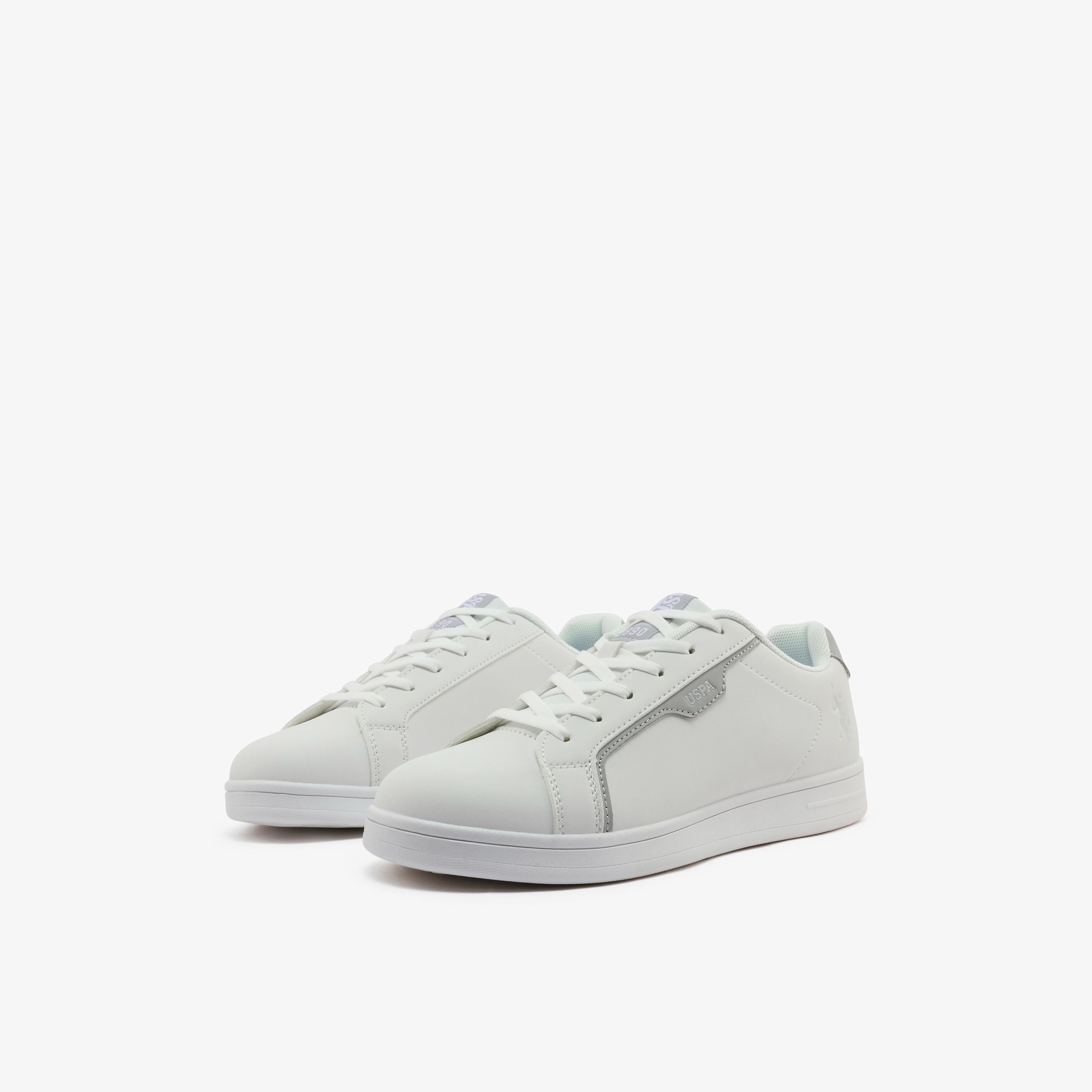 U.S. Polo Assn Women's Lace-Up Flat Low Ankle Sneakers | COMO-GLB-6FX-women-shoes-sneakers-image-1