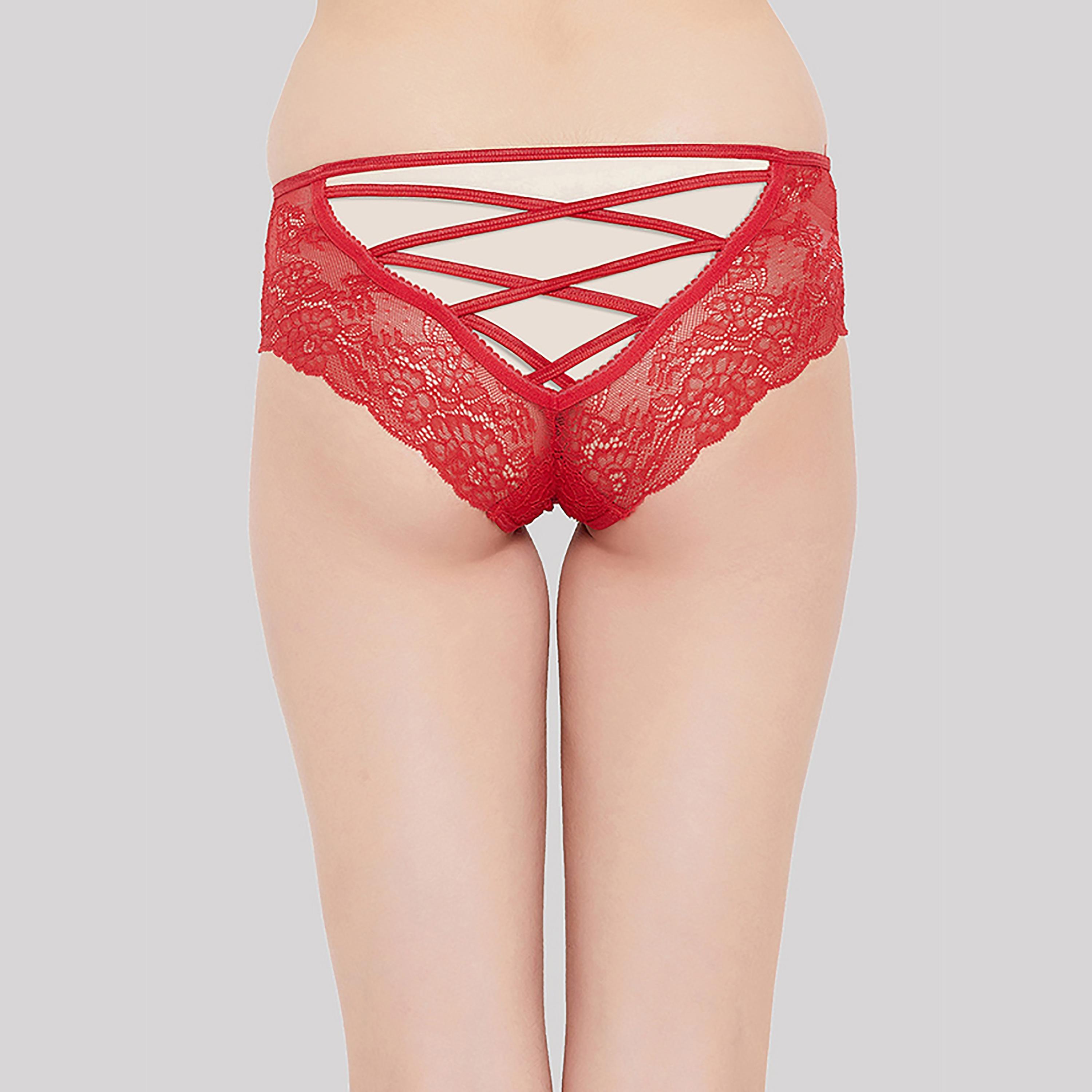 Clovia Pack of 3 Lace & Solid Mid Waist Hipster Panties-women-clothing-lingerie-panties-image-11