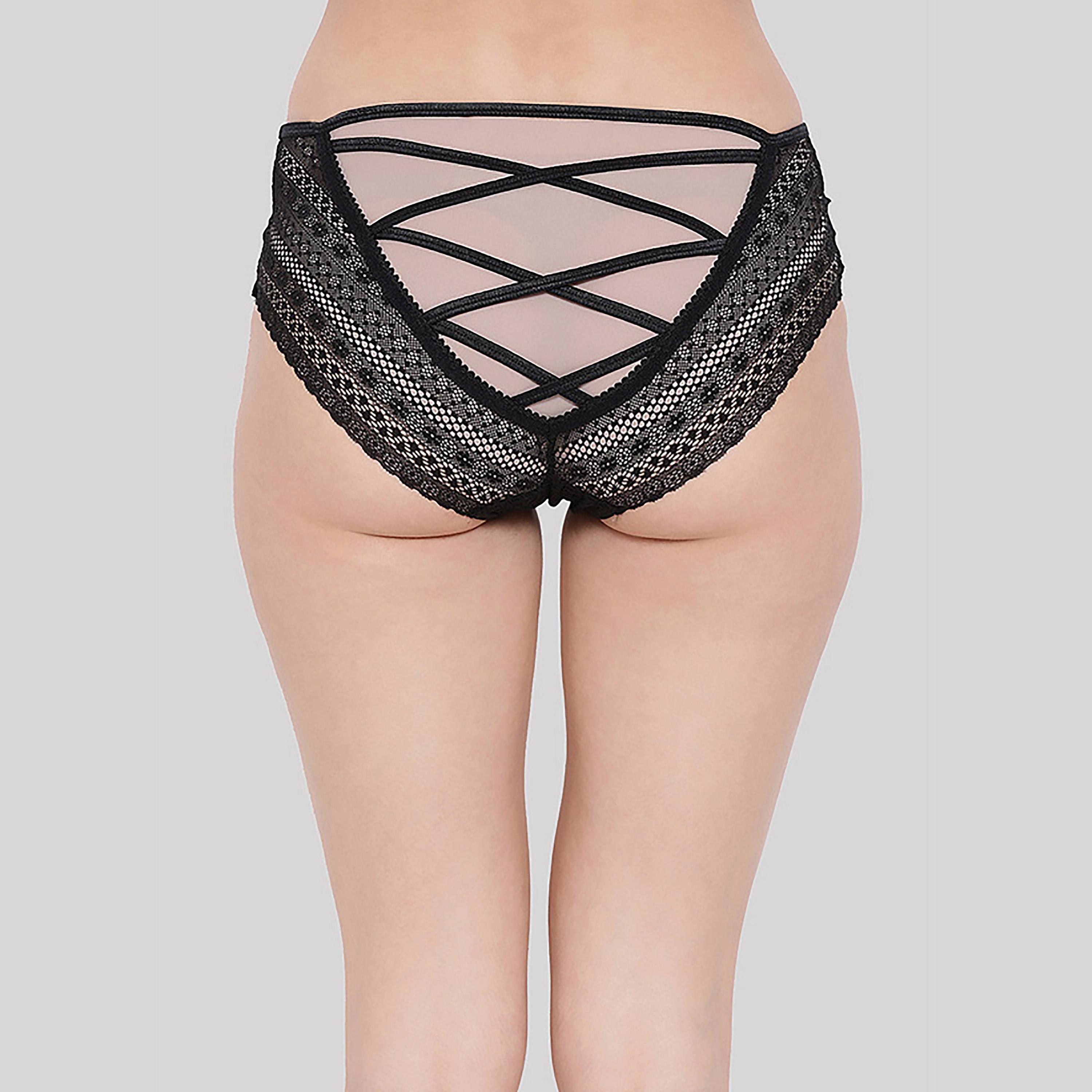 Clovia Pack of 3 Lace & Solid Mid Waist Hipster Panties-women-clothing-lingerie-panties-image-12
