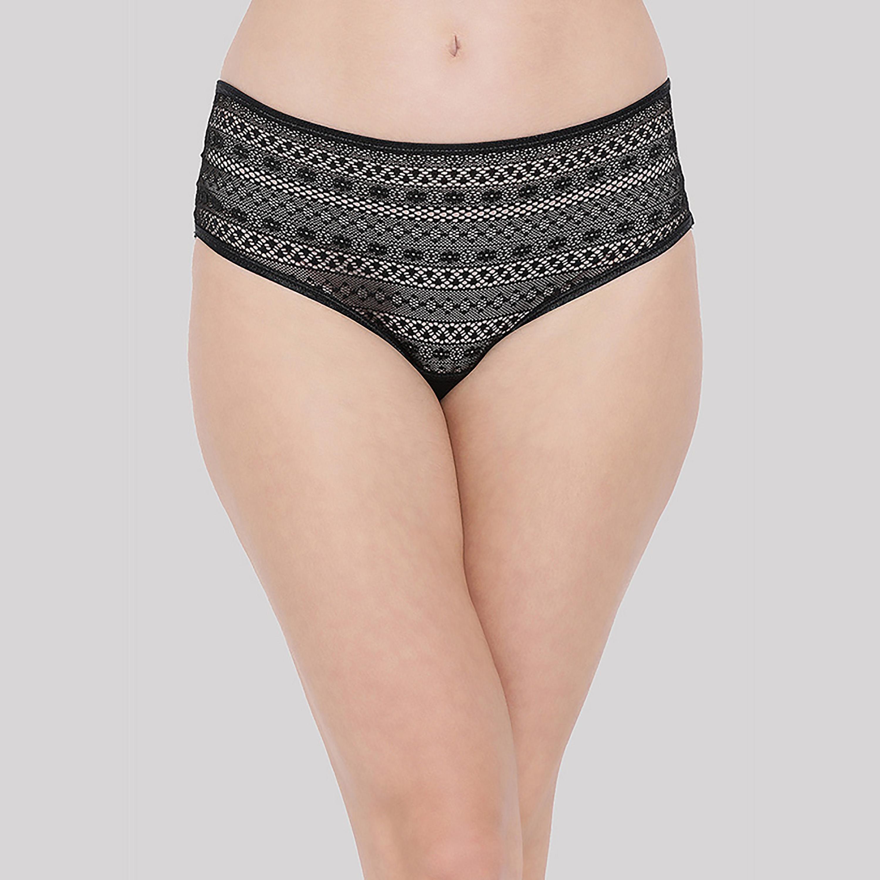 مجموعة كلوفيا مكونة من 3 سراويل هيبستر ذات صلبة ودانتيل بمتوسطة الخصر-women-clothing-lingerie-panties-image-8