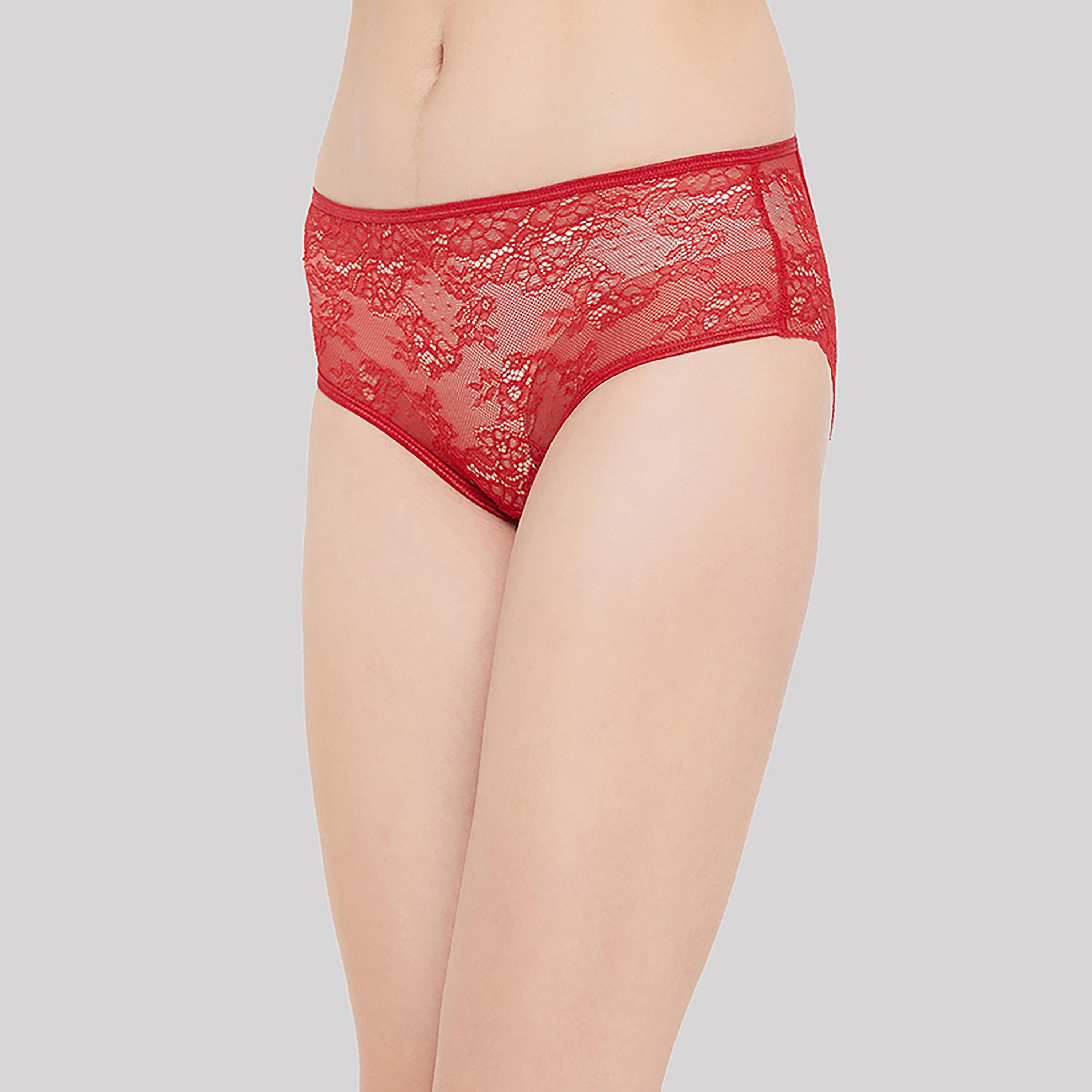 Clovia Pack of 3 Lace & Solid Mid Waist Hipster Panties-women-clothing-lingerie-panties-image-5