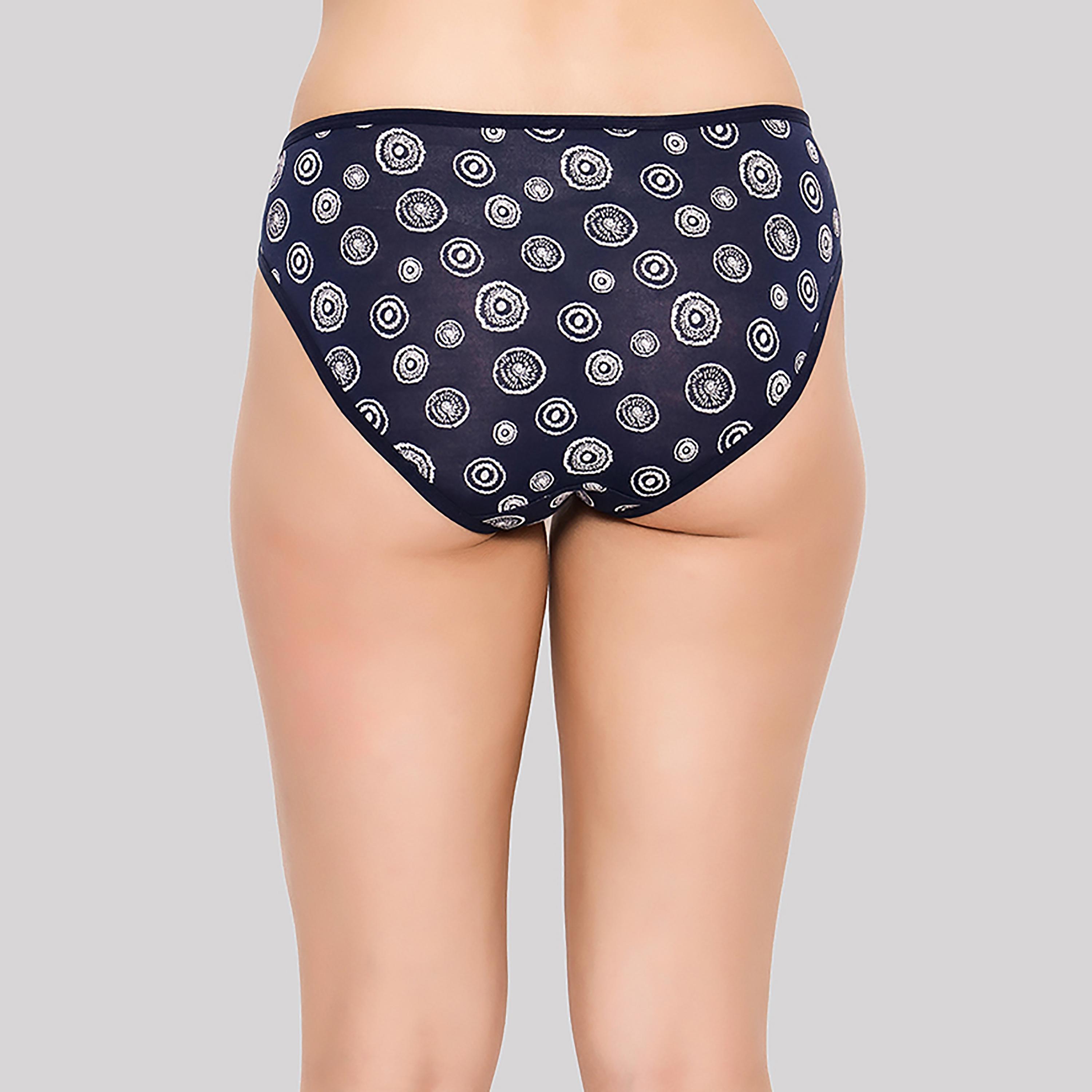 Clovia Pack of 3 Low Waist Printed Bikini Panties with Powernet Panel-women-clothing-lingerie-panties-image-4
