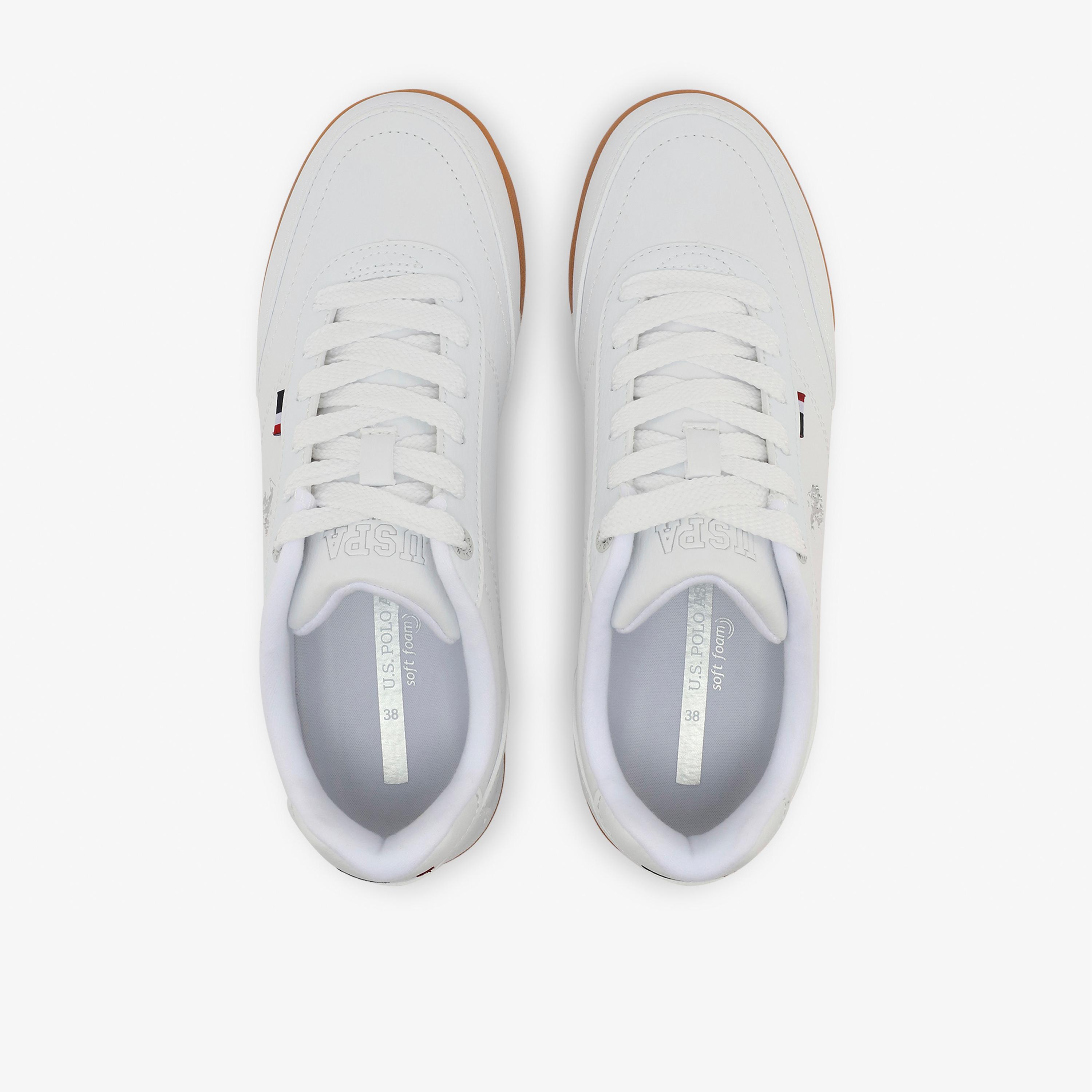 يو. اس. بولو اسن - حذاء رياضي مسطح برباط منخفض الكاحل للنساء | CONO-GLB-6FX-women-shoes-sneakers-image-4