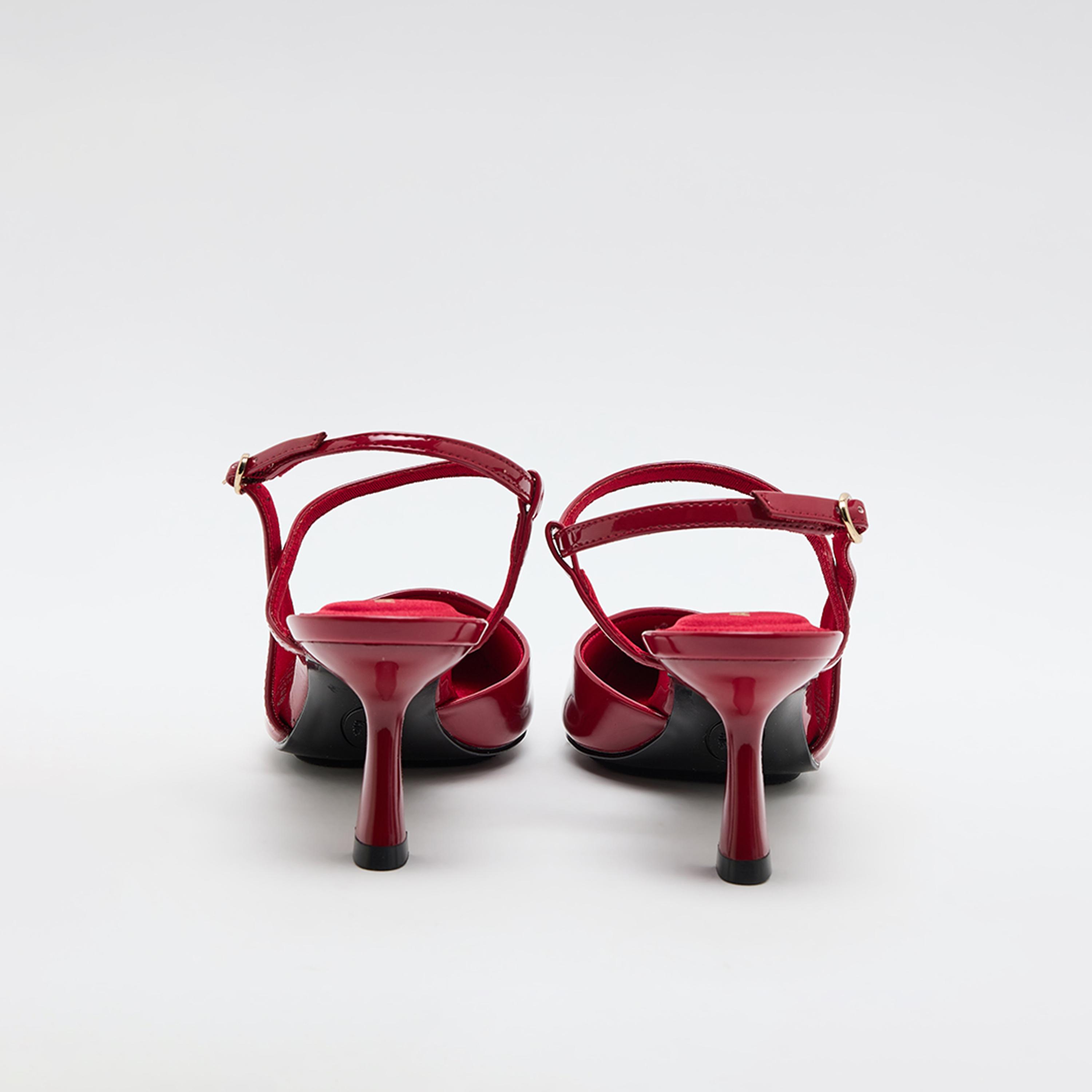 آن كلين - حذاء نسائي بكعب عالٍ واسع من الأسفل مع إبزيم-women-shoes-sandals-heeled-image-6