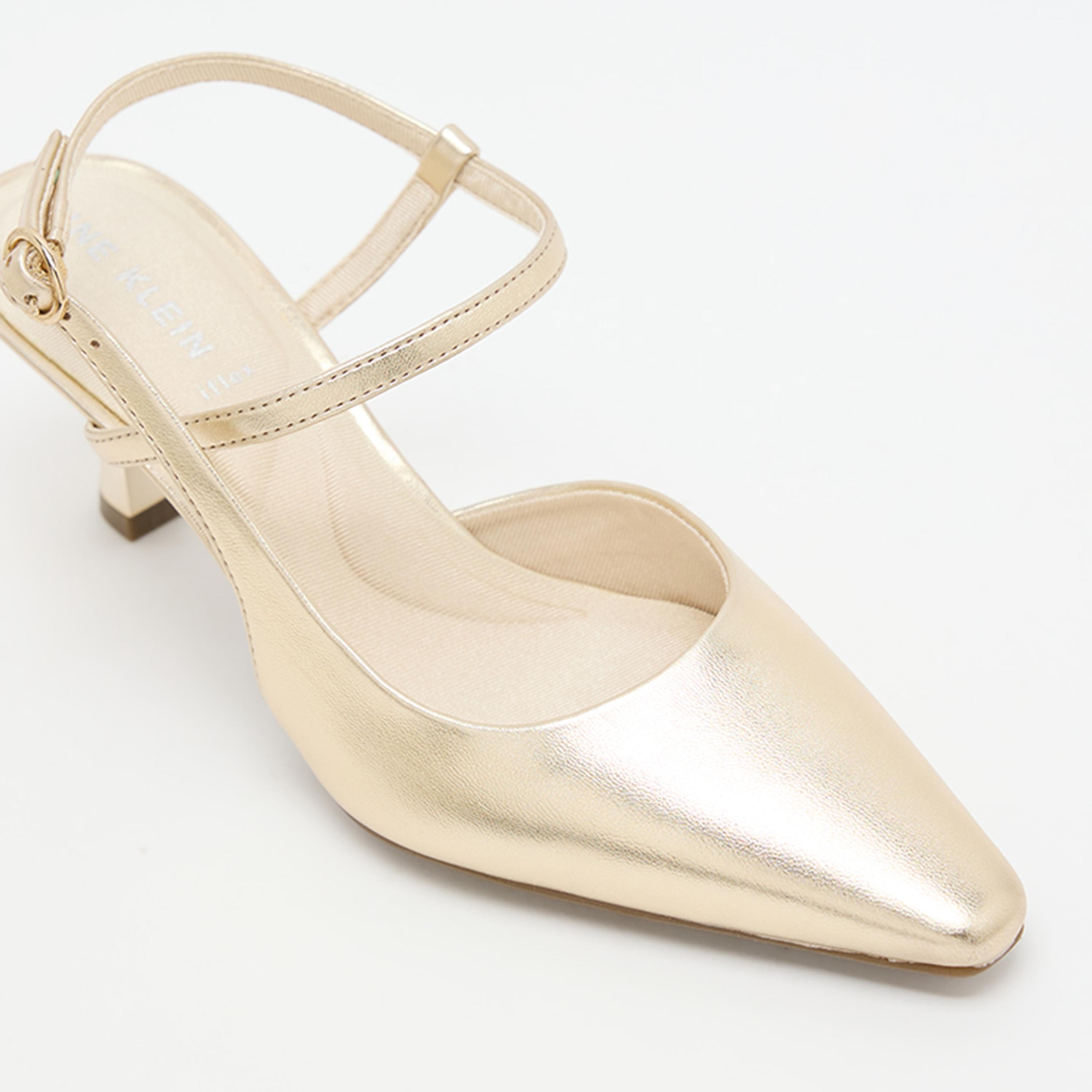 آن كلين - حذاء نسائي بكعب عالٍ واسع من الأسفل مع إبزيم-women-shoes-sandals-heeled-image-8