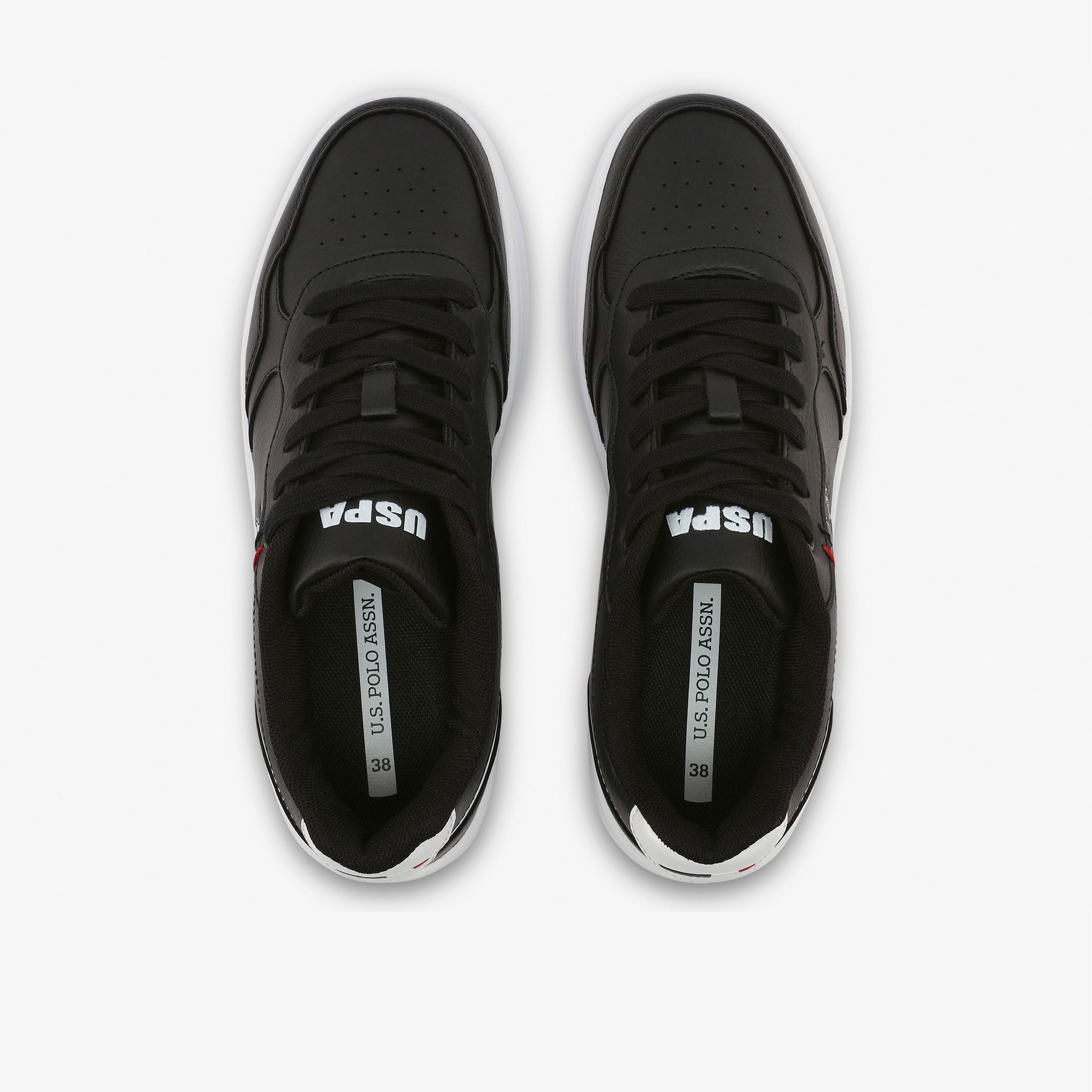U.S. Polo Assn Women's Lace-Up Chunky Low Ankle Sneakers | COSMOS-GLB-6FX-women-shoes-sneakers-image-4