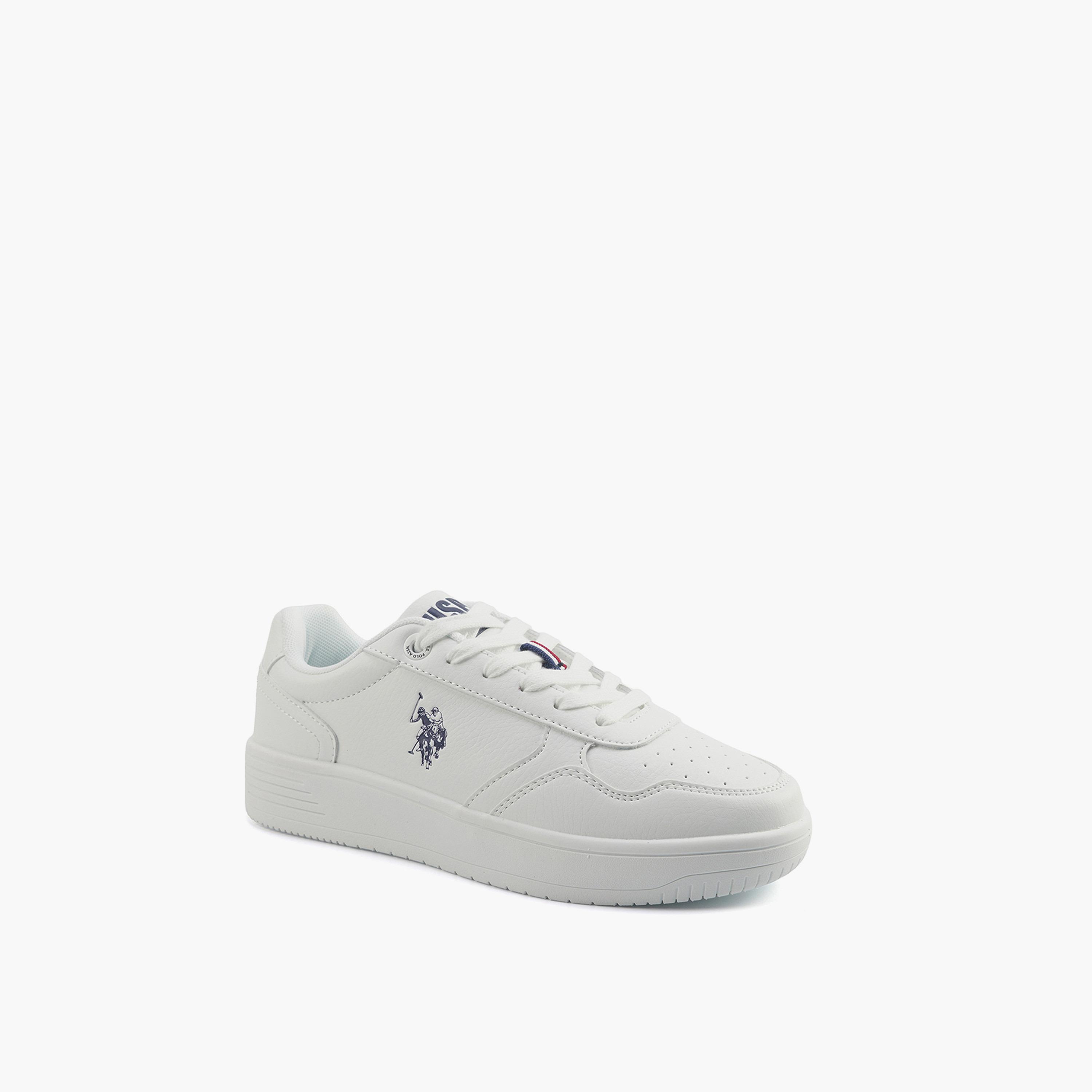 U.S. Polo Assn Women's Lace-Up Low Ankle Sneakers | COSTER-GLB-5PR-WOMEN-OD-women-shoes-sneakers-image-1