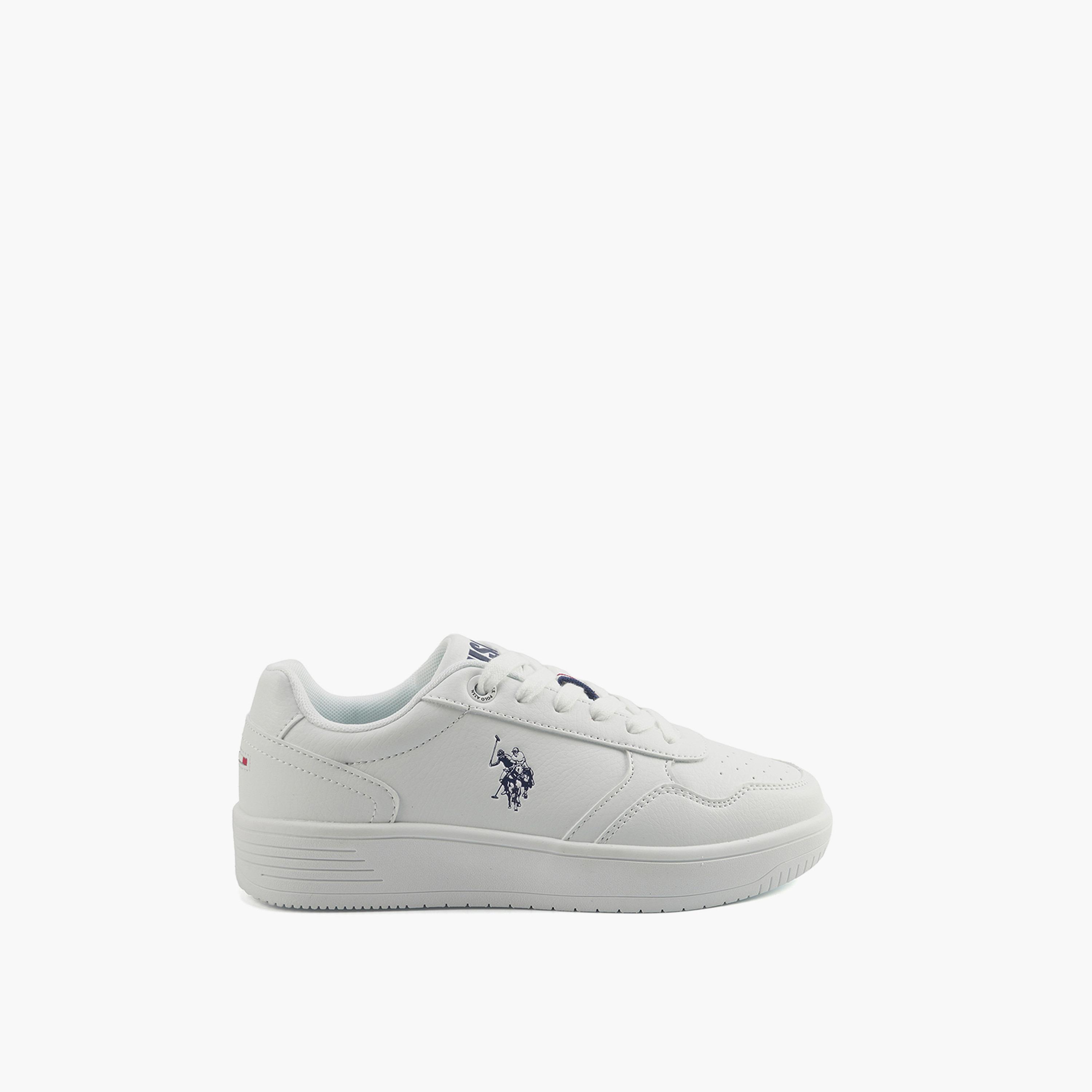 U.S. Polo Assn Women's Lace-Up Low Ankle Sneakers | COSTER-GLB-5PR-WOMEN-OD-women-shoes-sneakers-image-2
