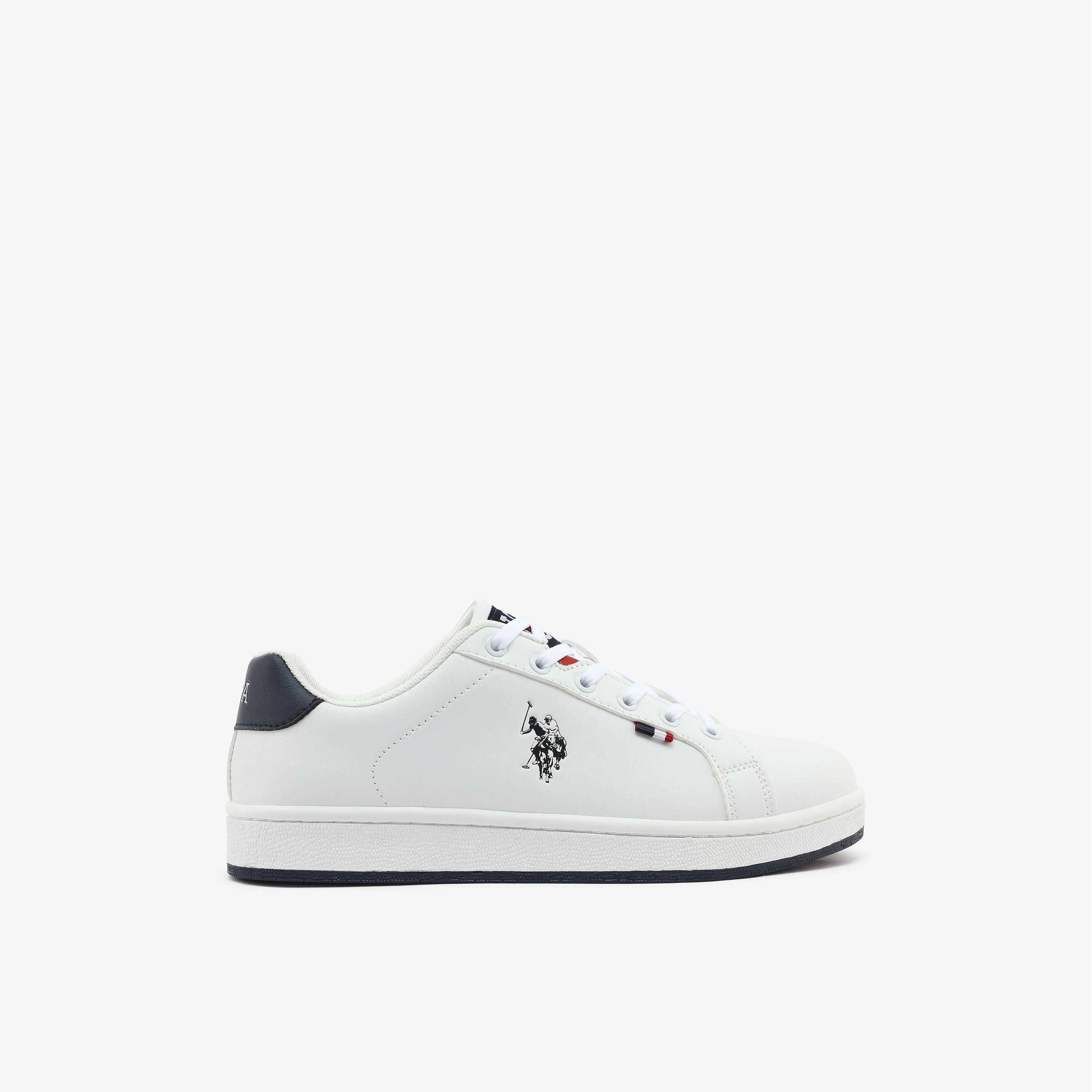 يو. اس. بولو اسن - حذاء رياضي مسطح برباط منخفض الكاحل للنساء | COURT-GLB-6FX-women-shoes-sneakers-image-3