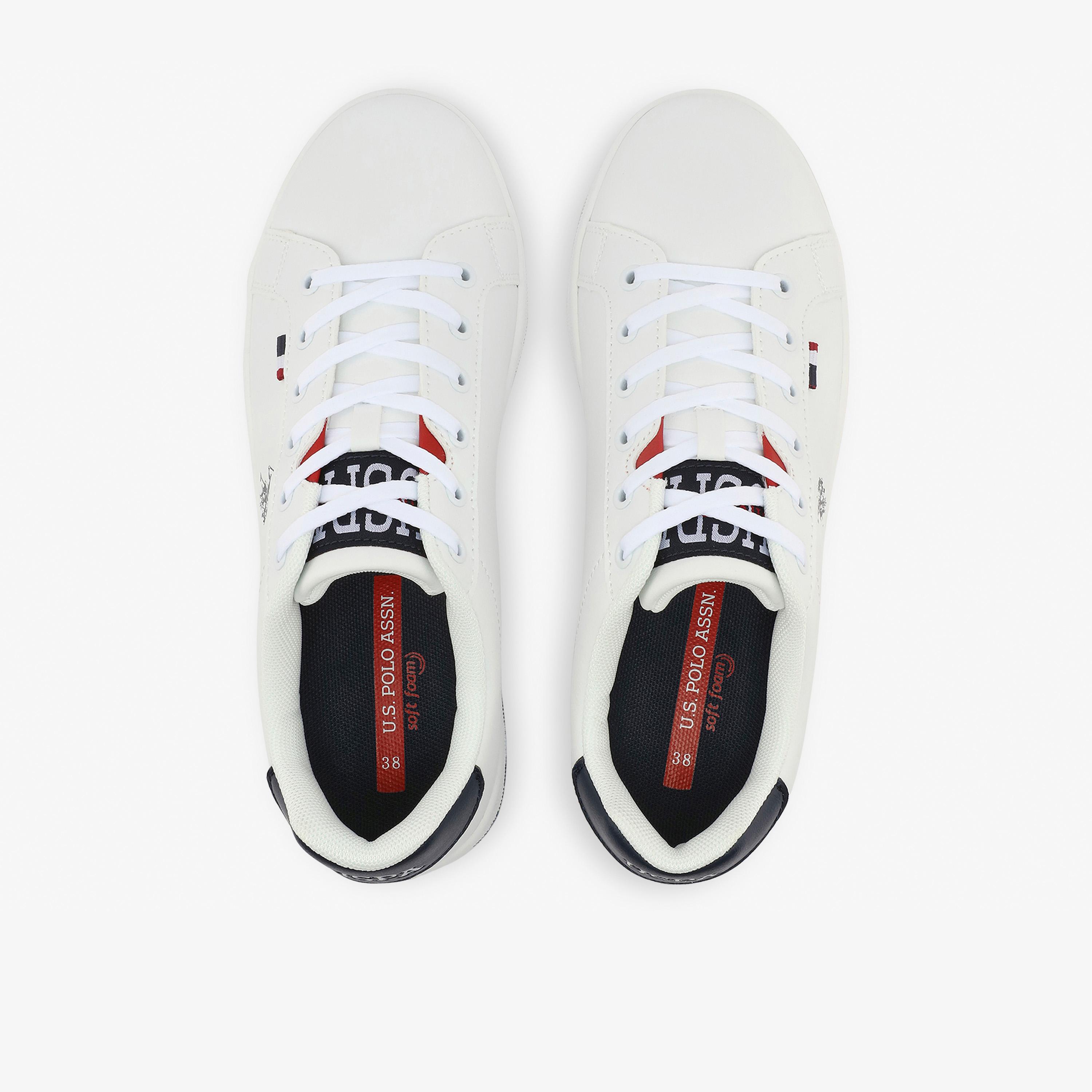 يو. اس. بولو اسن - حذاء رياضي مسطح برباط منخفض الكاحل للنساء | COURT-GLB-6FX-women-shoes-sneakers-image-4