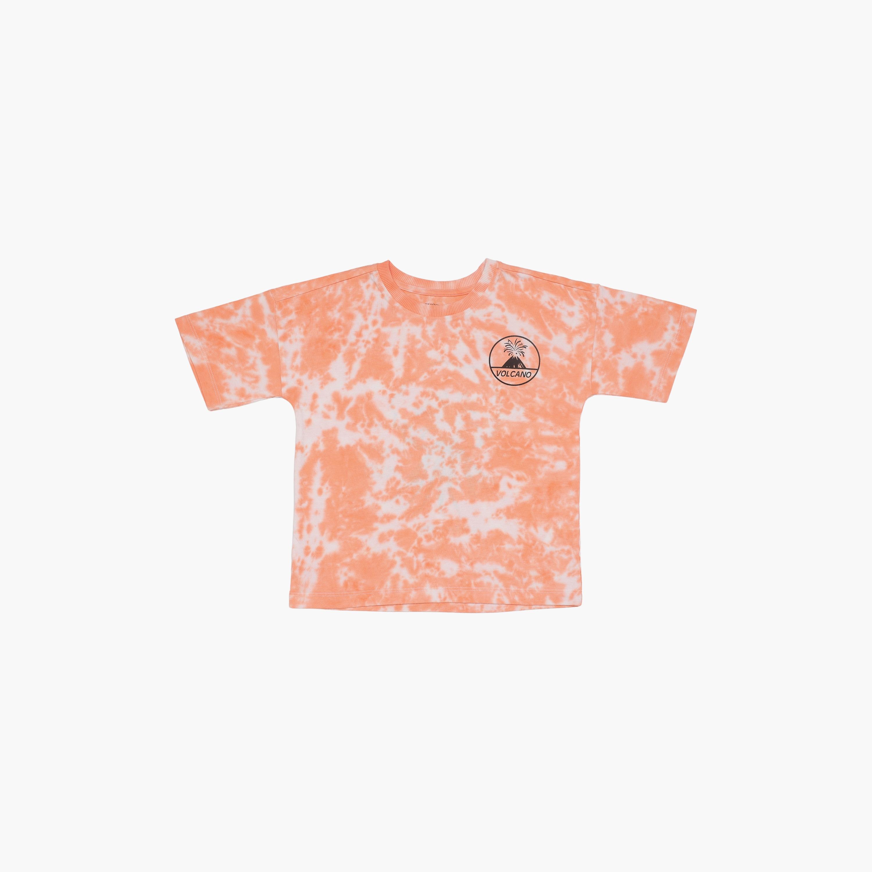 تيشيرت بأكمام قصيرة بطبعة فولكانو من أيكو-boys-clothing-tshirtsandpolos-image-1