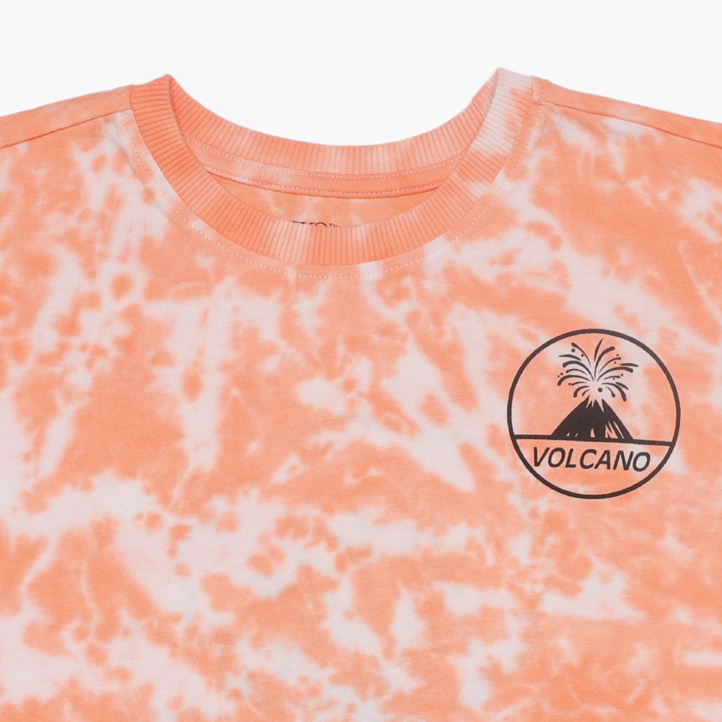 تيشيرت بأكمام قصيرة بطبعة فولكانو من أيكو-boys-clothing-tshirtsandpolos-image-4