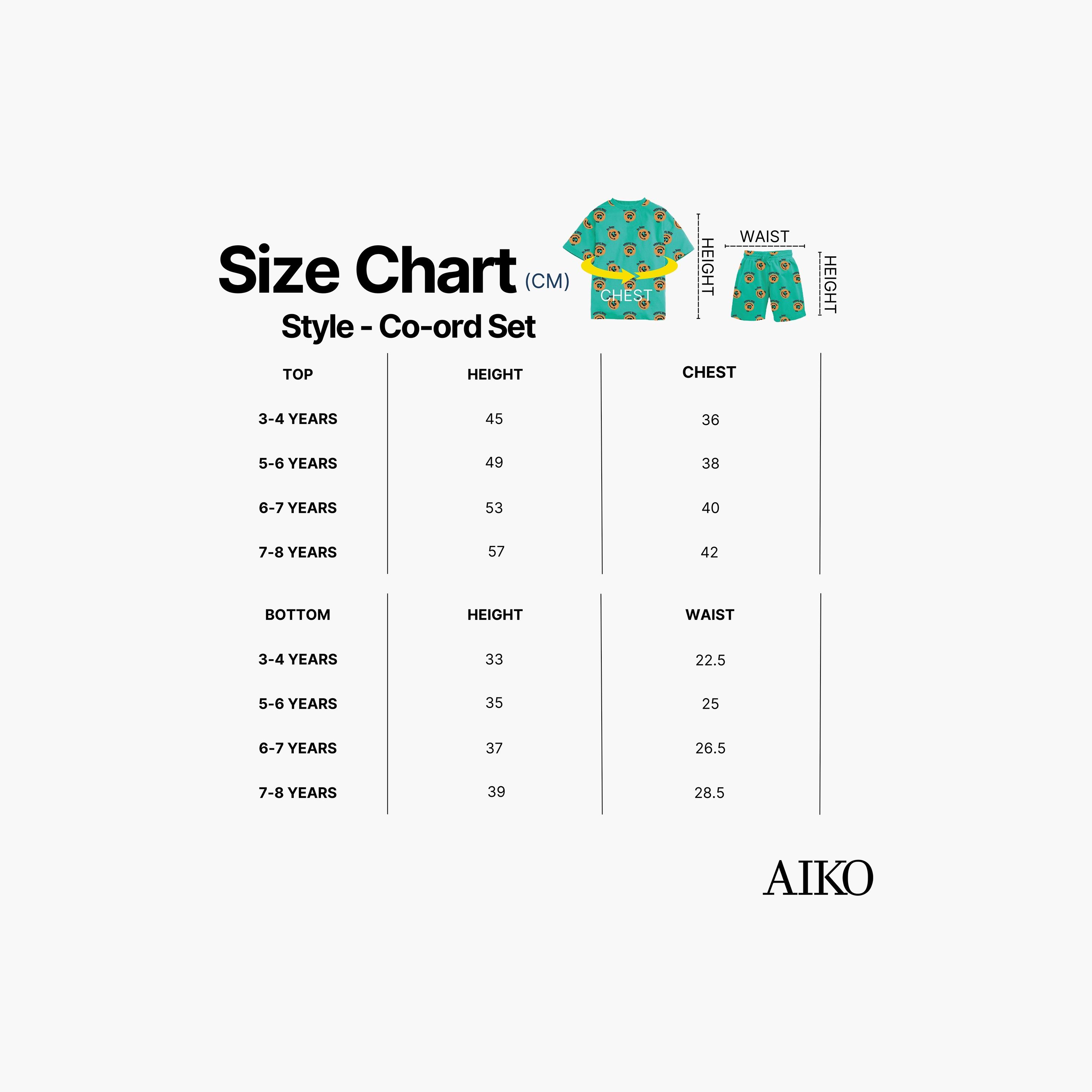 AIKO 2-Piece Printed Short Sleeves T-Shirt with Shorts Set-boys-clothing-nightwear-image-6