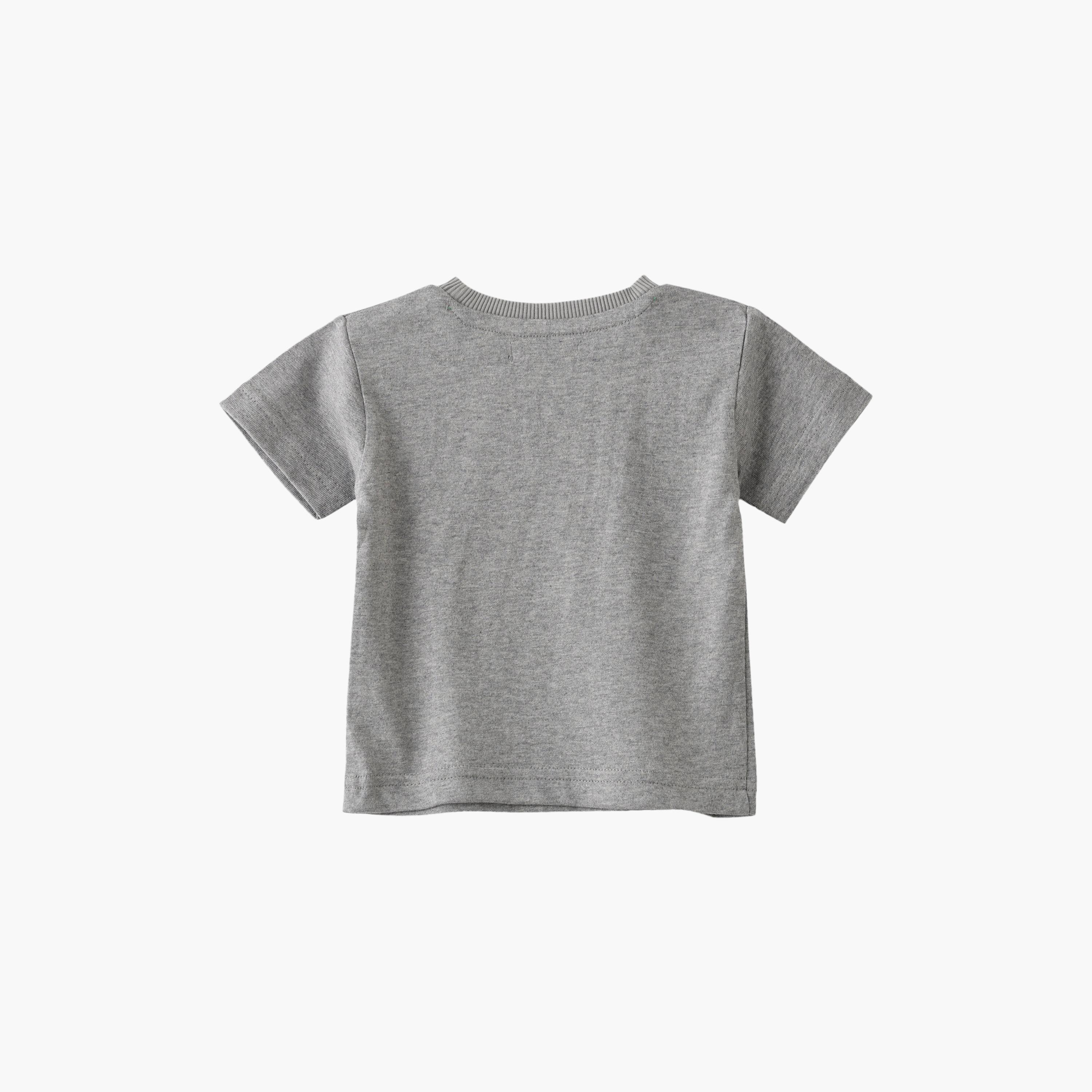 UniqKidz Cotton Short Sleeves Dino Printed T- Shirt-baby-boys-clothing-tshirtsandpolos-image-2