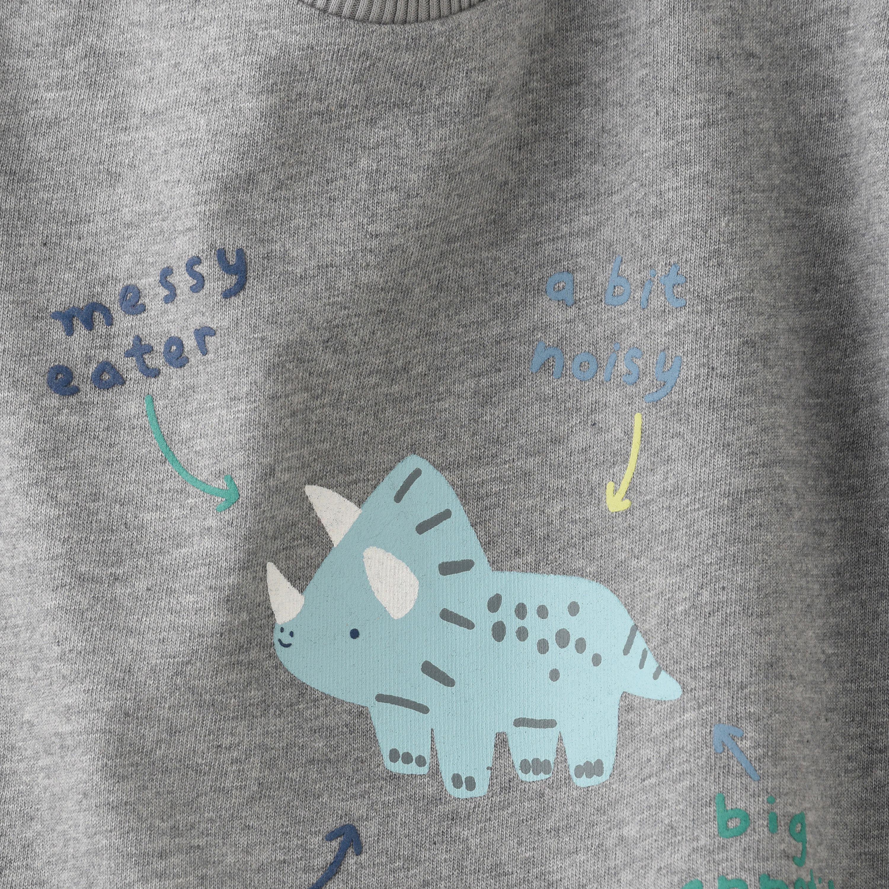 UniqKidz Cotton Short Sleeves Dino Printed T- Shirt-baby-boys-clothing-tshirtsandpolos-image-4