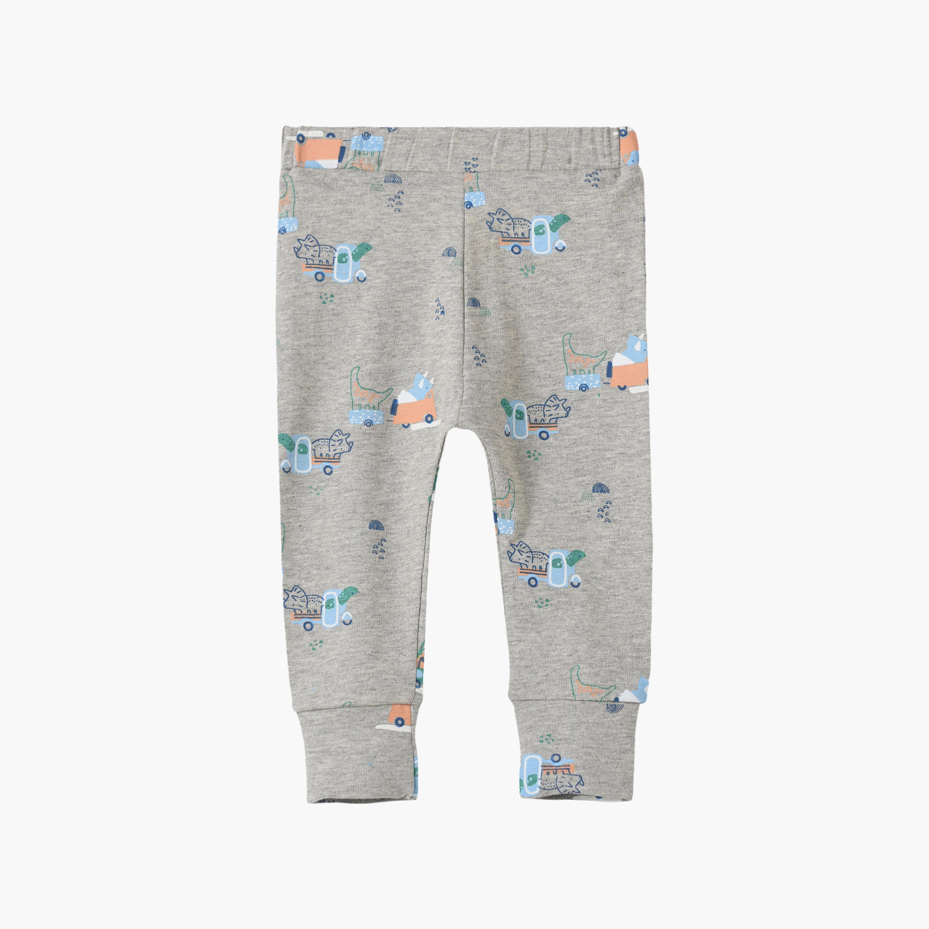 UniqKidz Cotton Printed Joggers-baby-boys-clothing-bottoms-joggersandtrackpants-image-1