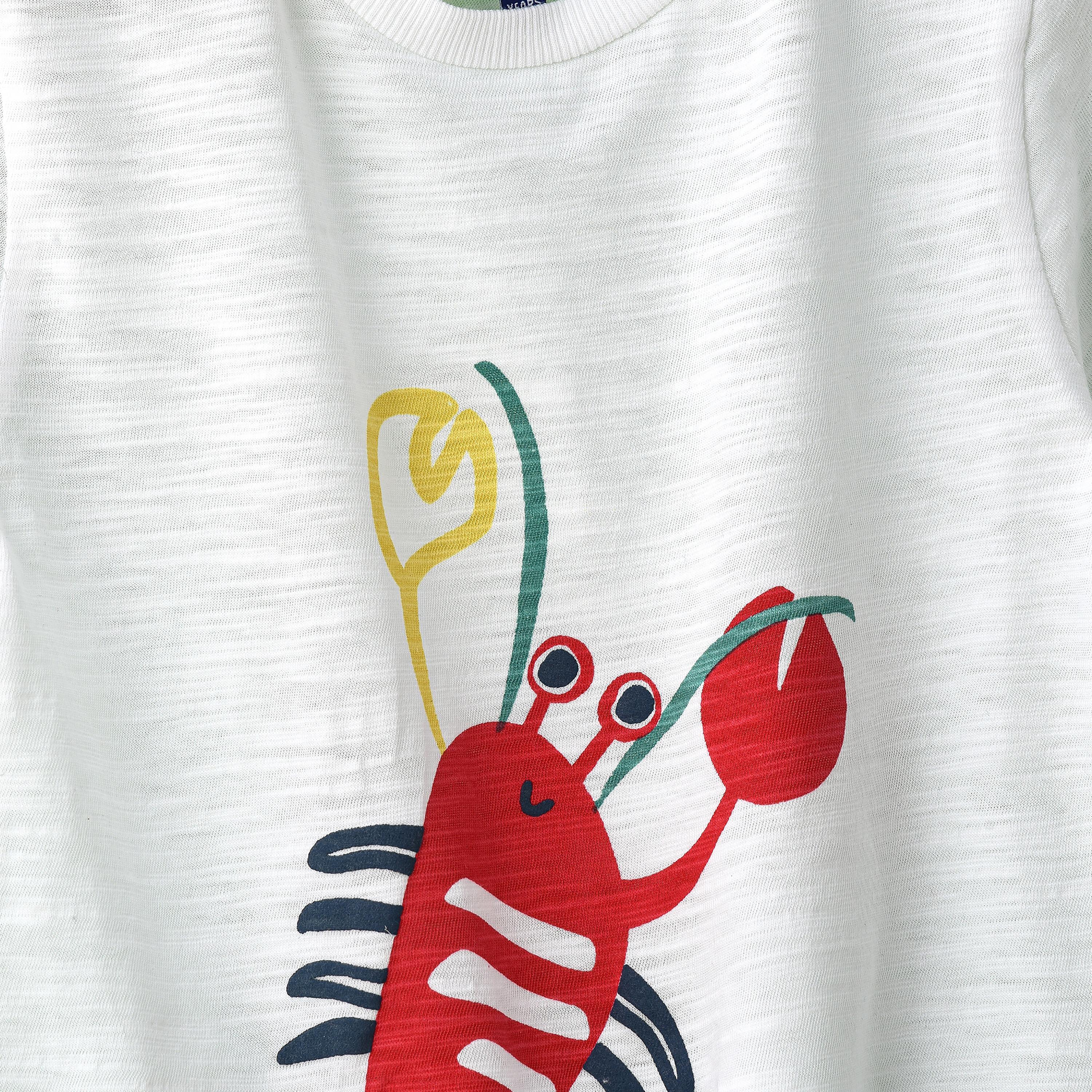 UniqKidz Lobster Printed Short Sleeves T-Shirt-boys-clothing-tshirtsandpolos-image-3