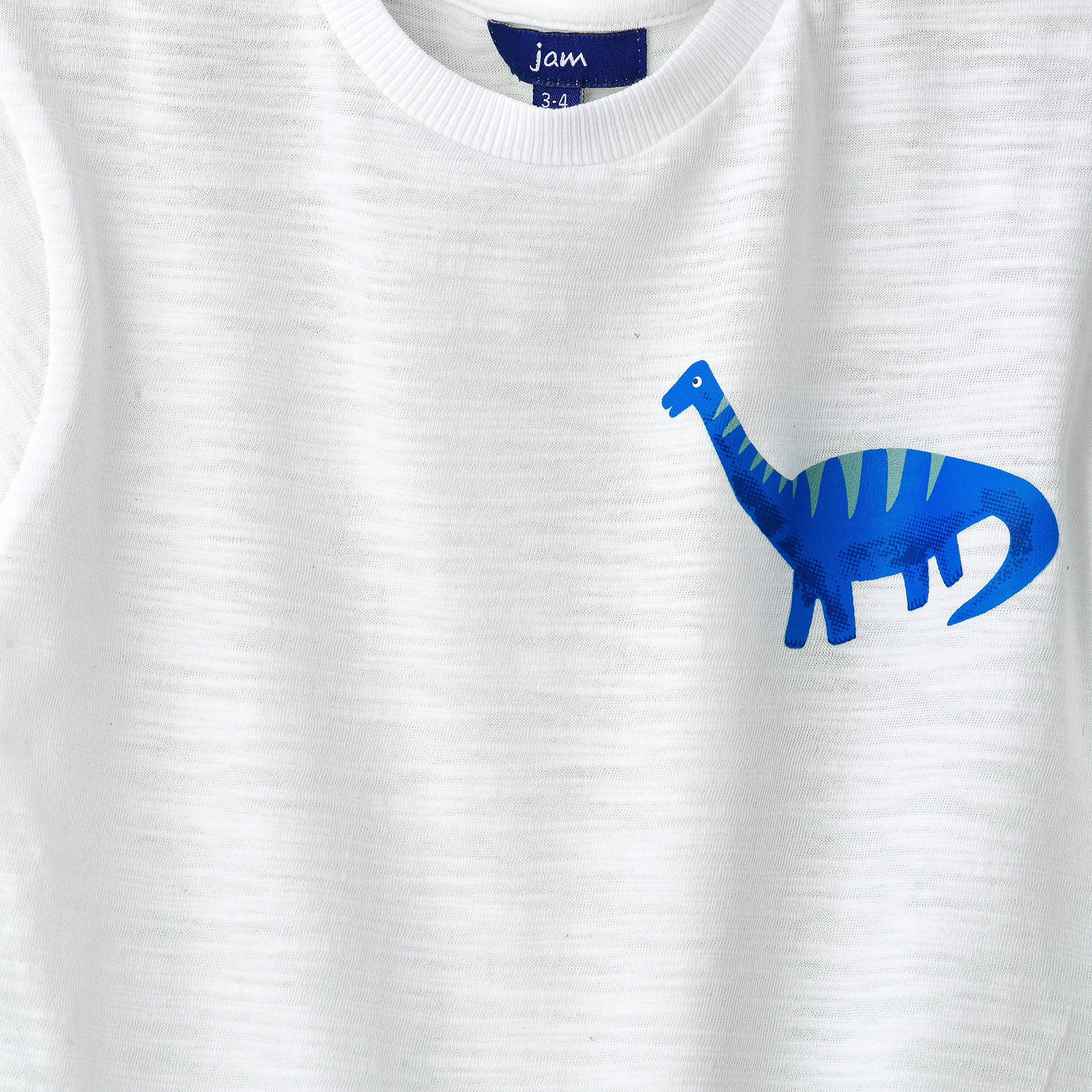 تي شيرت بأكمام قصيرة بطبعة ديناصور من يونيكيدز-boys-clothing-tshirtsandpolos-image-3
