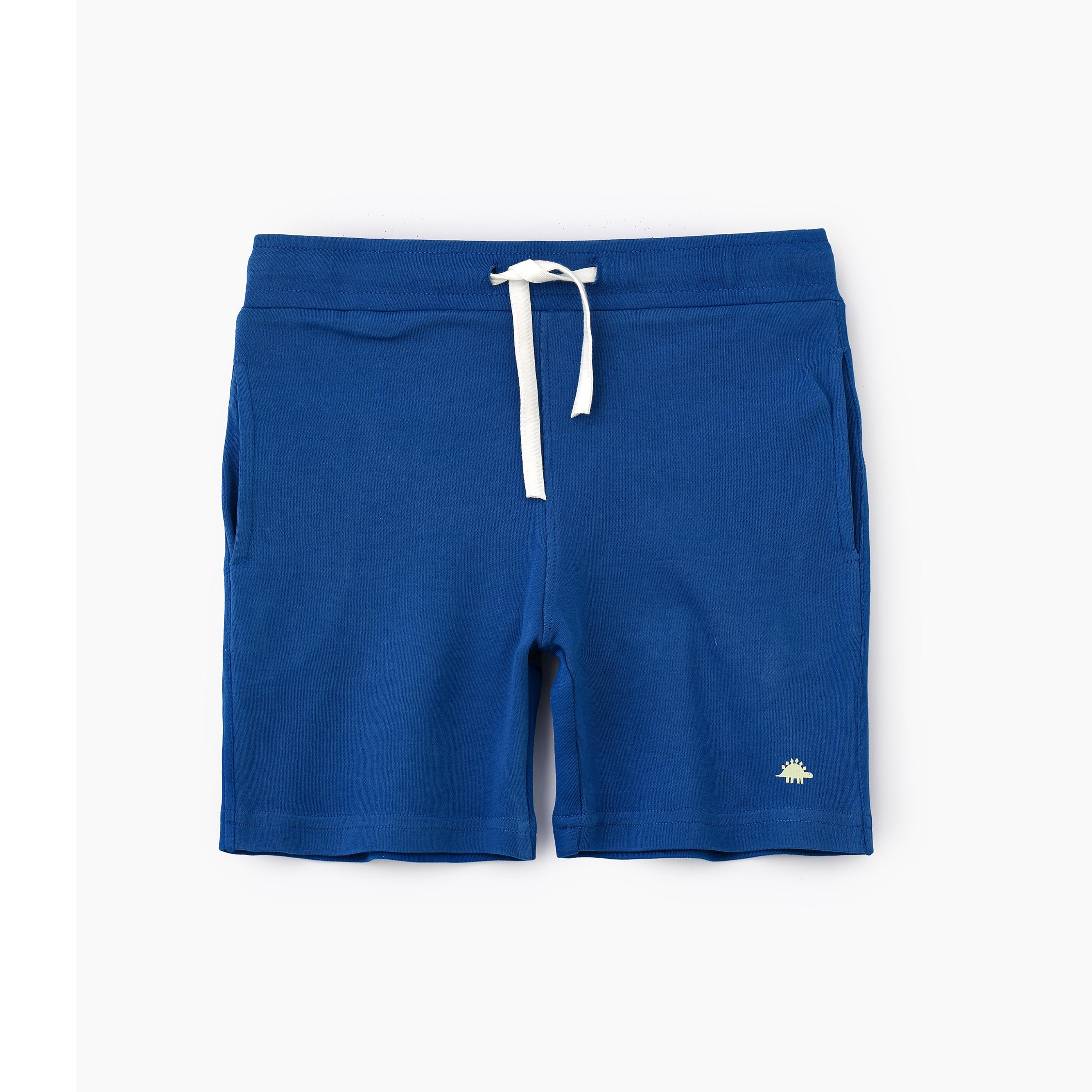 UniqKidz Solid Elasticated Shorts-baby-boys-clothing-bottoms-shorts-image-1