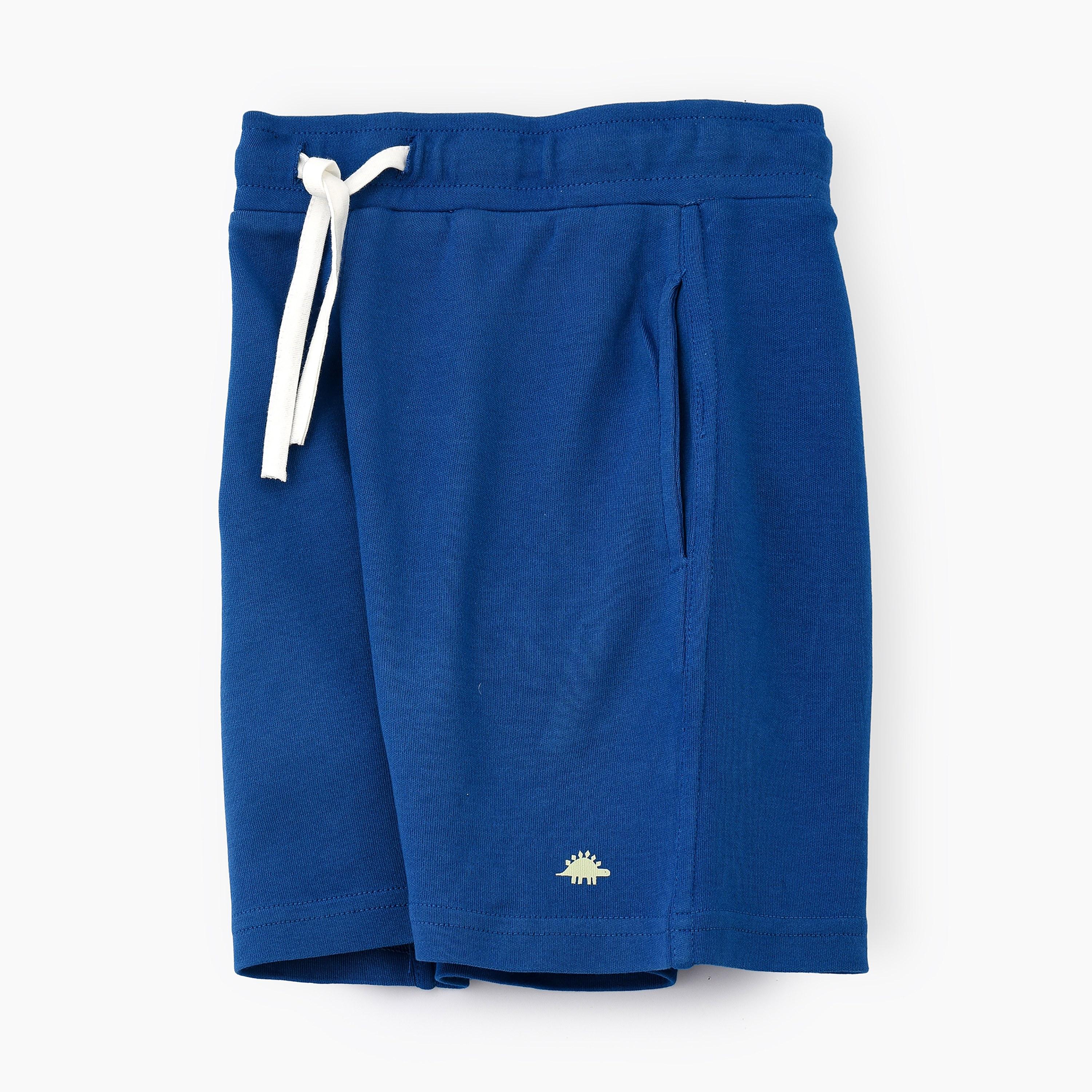 UniqKidz Solid Elasticated Shorts-baby-boys-clothing-bottoms-shorts-image-3