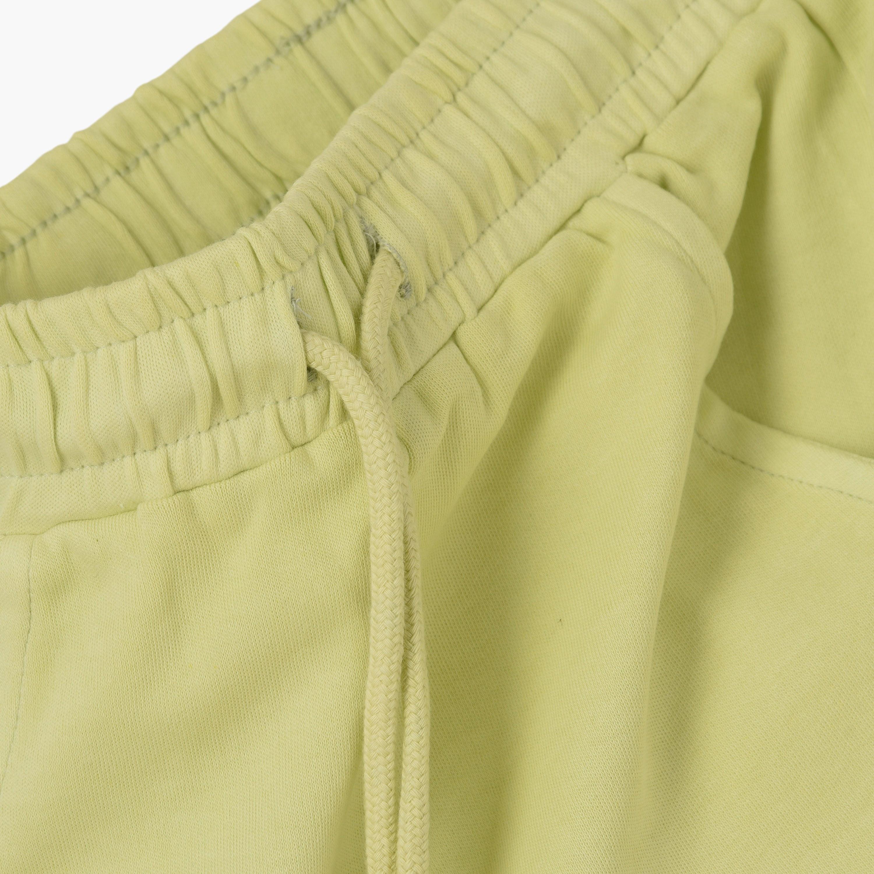 شورت قطن محبوك سادة بخصر مطاطي ورباط سحب من يونيك كيدز-boys-clothing-bottoms-shorts-image-3