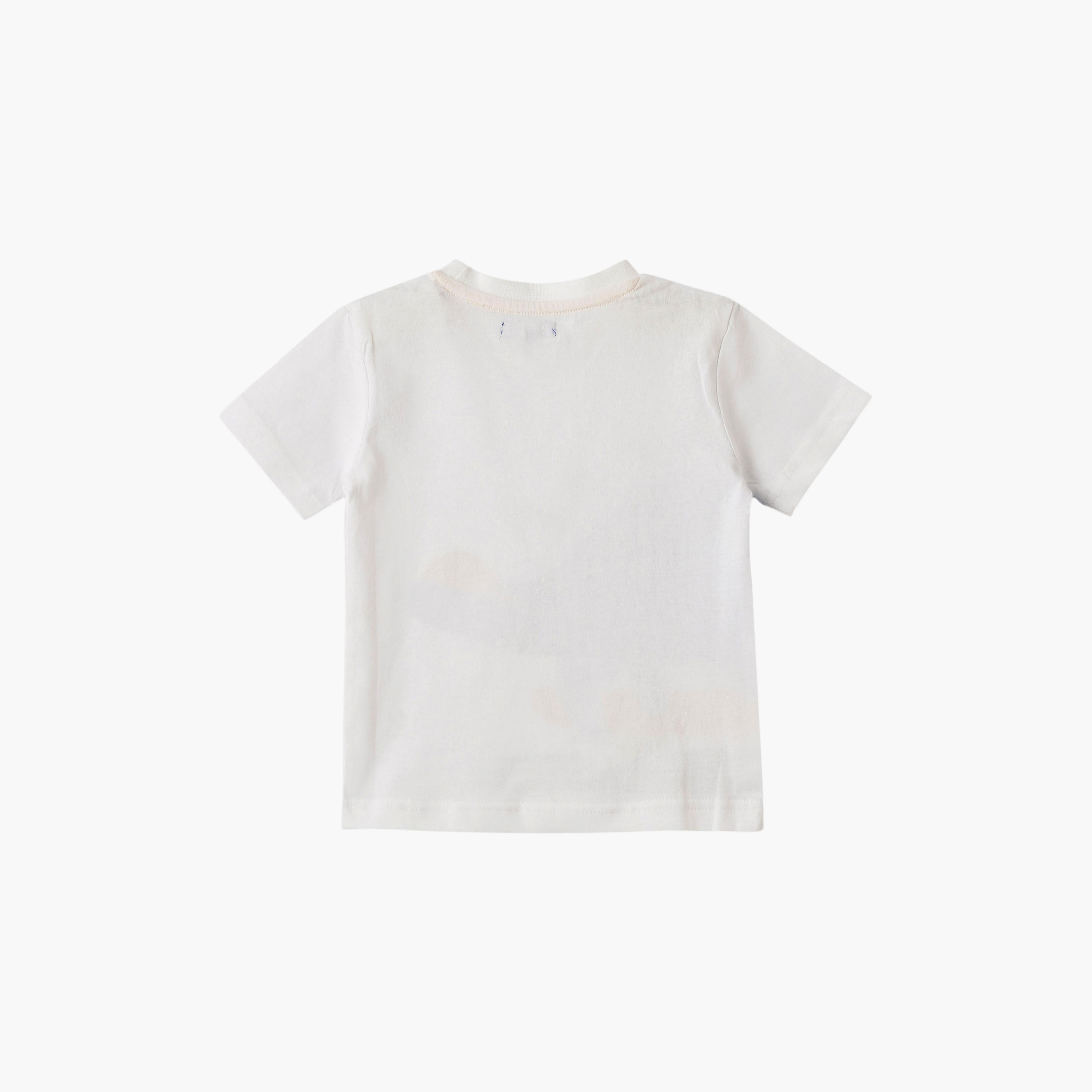 UniqKidz Cotton Short Sleeves Dinosaur Printed T- Shirt-boys-clothing-tshirtsandpolos-image-2