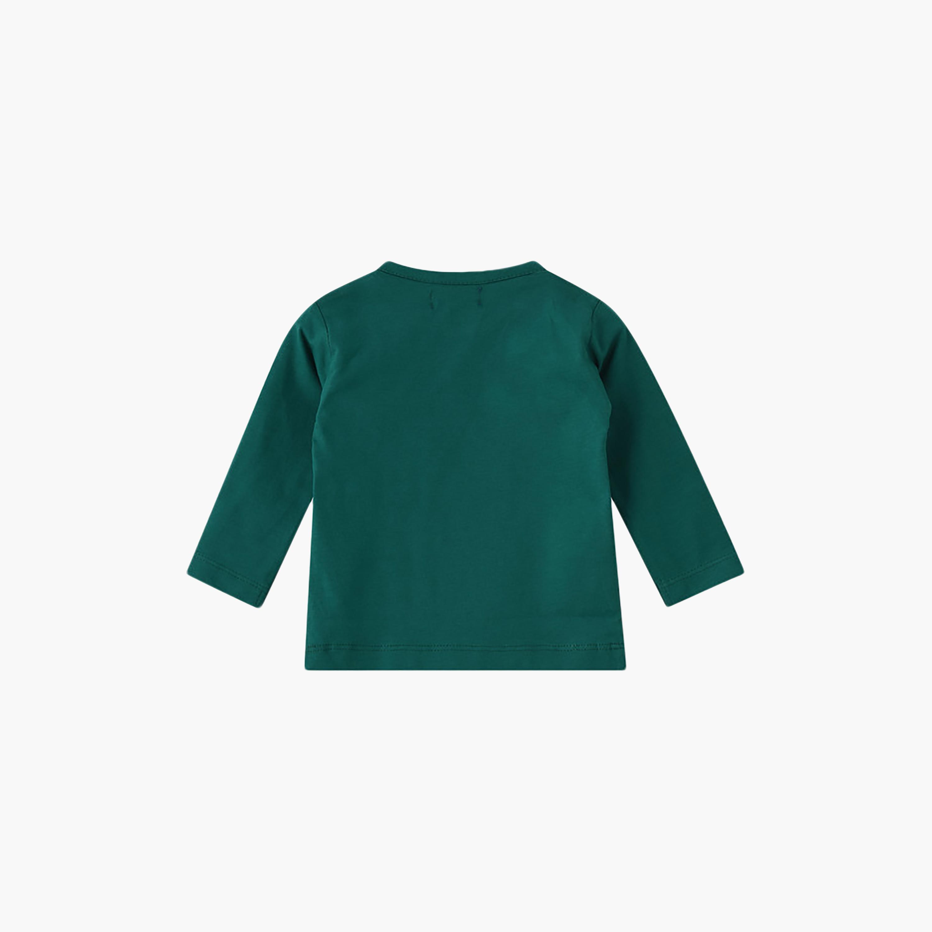تيشرت بأكمام طويلة بطبعة جرافيك من يونيكيدز-baby-boys-clothing-tshirtsandpolos-image-2