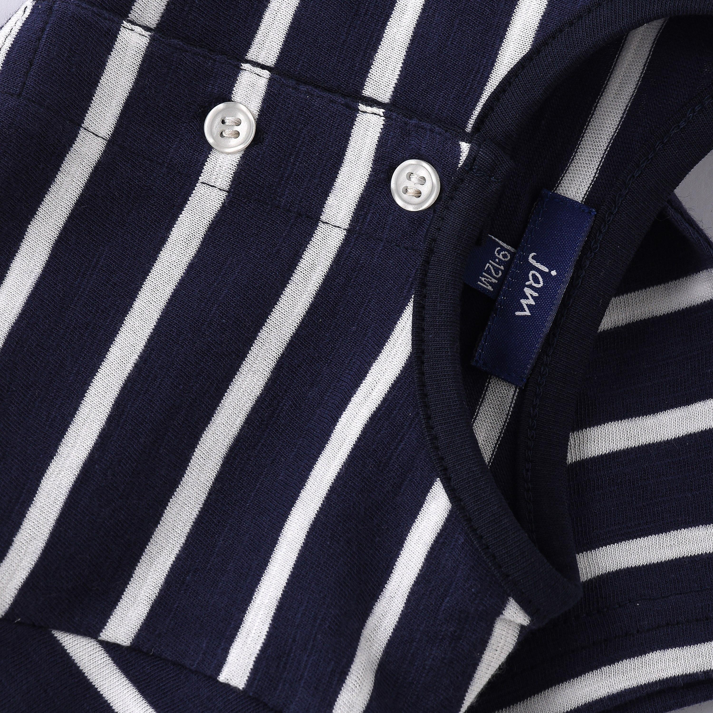 UniqKidz Striped Short Sleeves T-Shirt-baby-boys-clothing-tshirtsandpolos-image-4