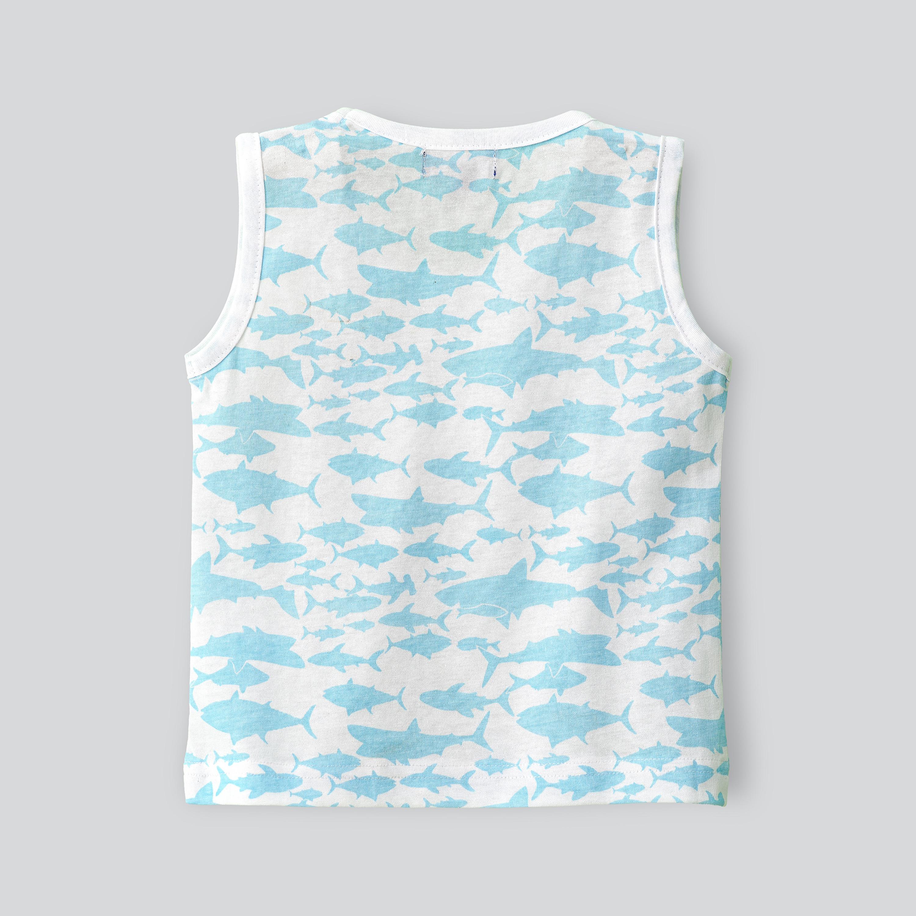 UniqKidz Printed Sleeveless T-Shirt-baby-boys-clothing-tshirtsandpolos-image-2