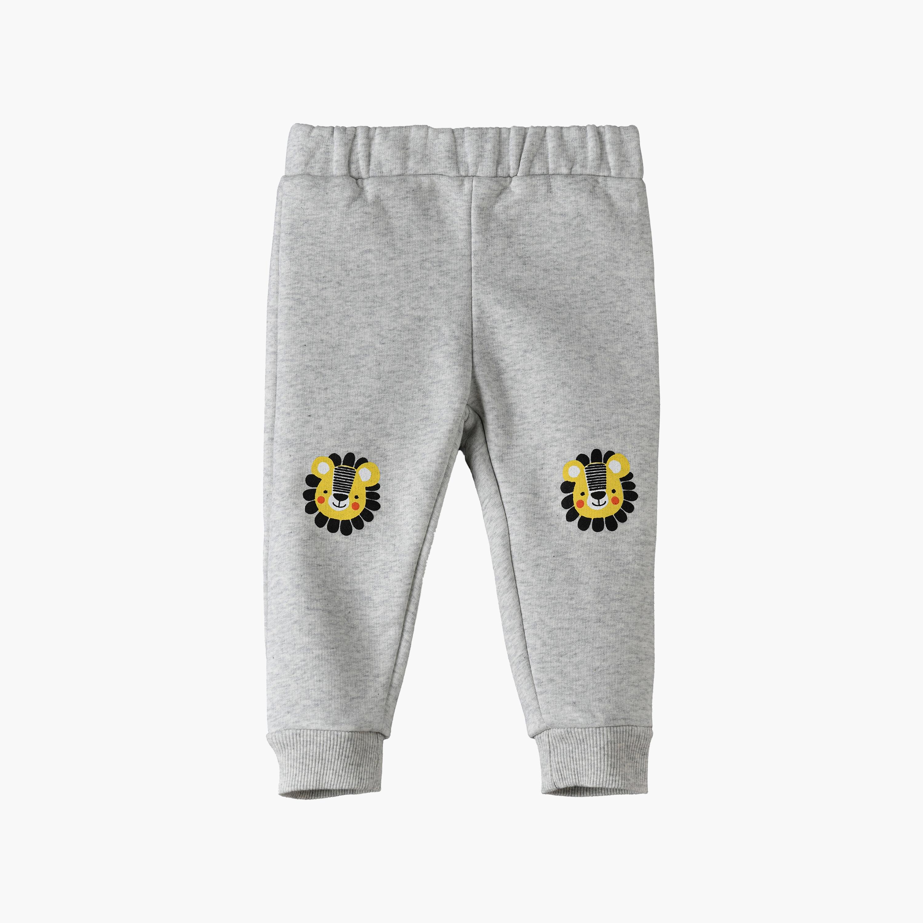 UniqKidz Printed Elasticated Joggers-baby-boys-clothing-bottoms-joggersandtrackpants-image-1