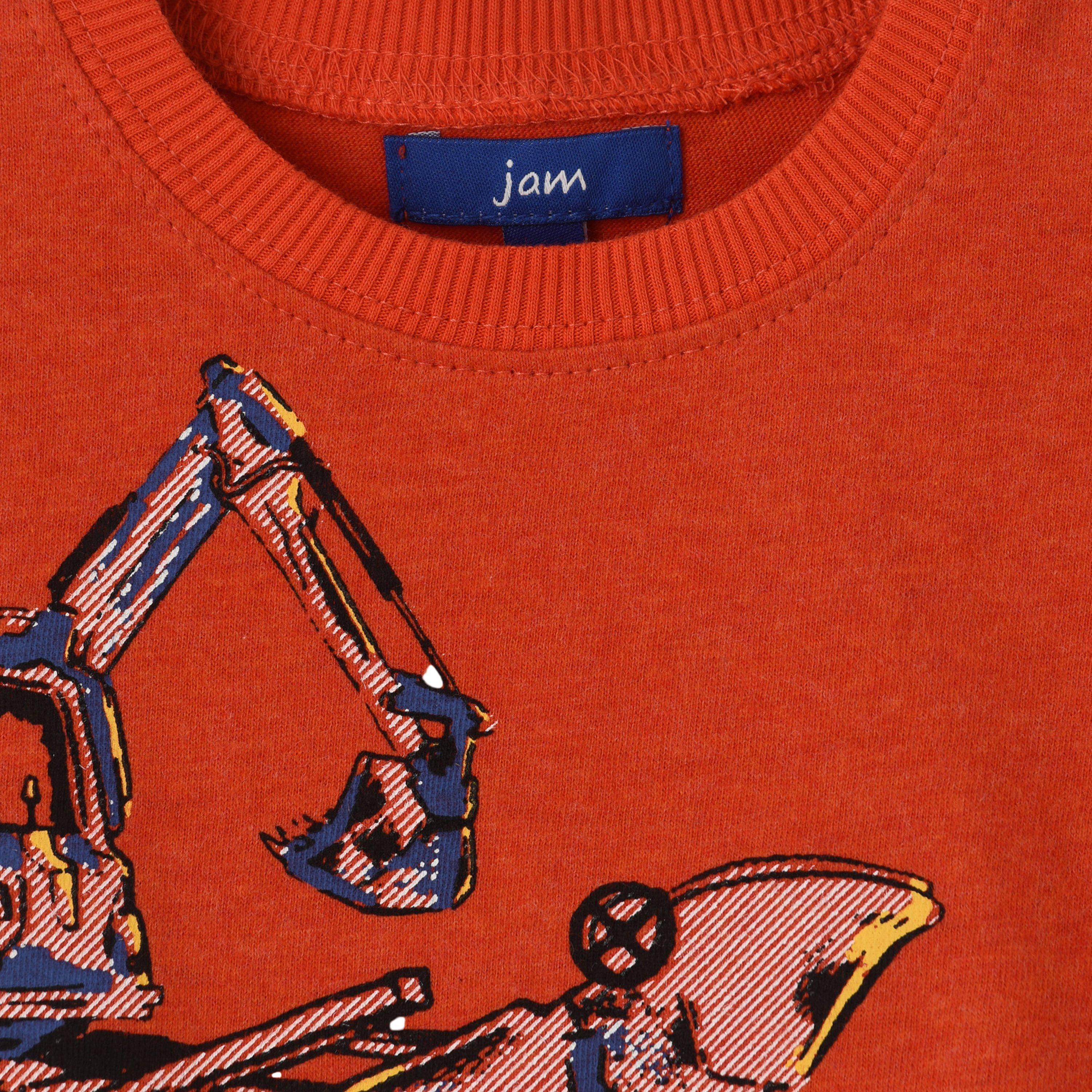 UniqKidz Cotton Short Sleeves Truck Graphic T-Shirt-baby-boys-clothing-tshirtsandpolos-image-3