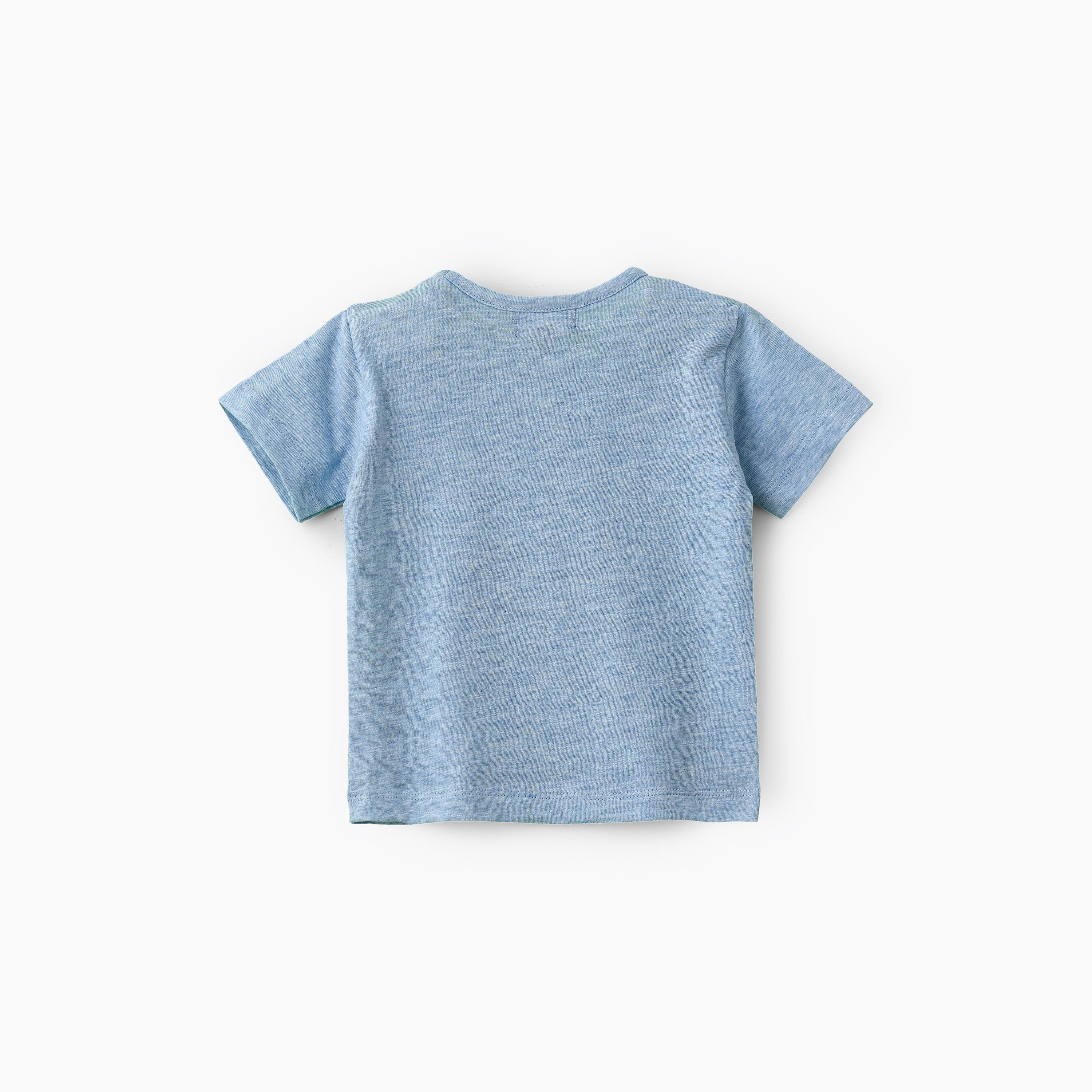تي شيرت بطبعة شاحنة الانقاذ بأكمام قصيرة من يونيكيدز-baby-boys-clothing-tshirtsandpolos-image-2