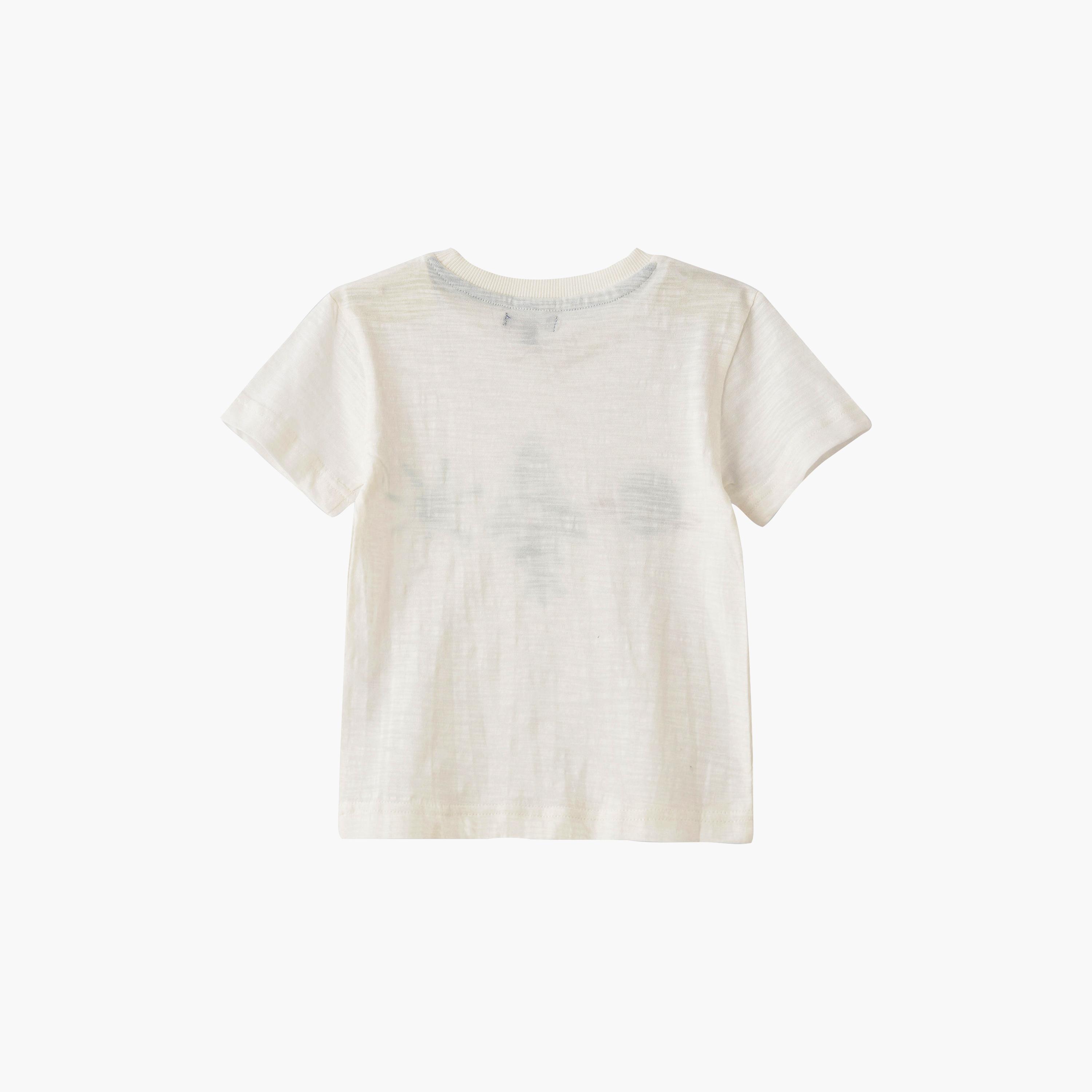 UniqKidz Cotton Short Sleeves Rocket Printed T- Shirt-boys-clothing-tshirtsandpolos-image-2