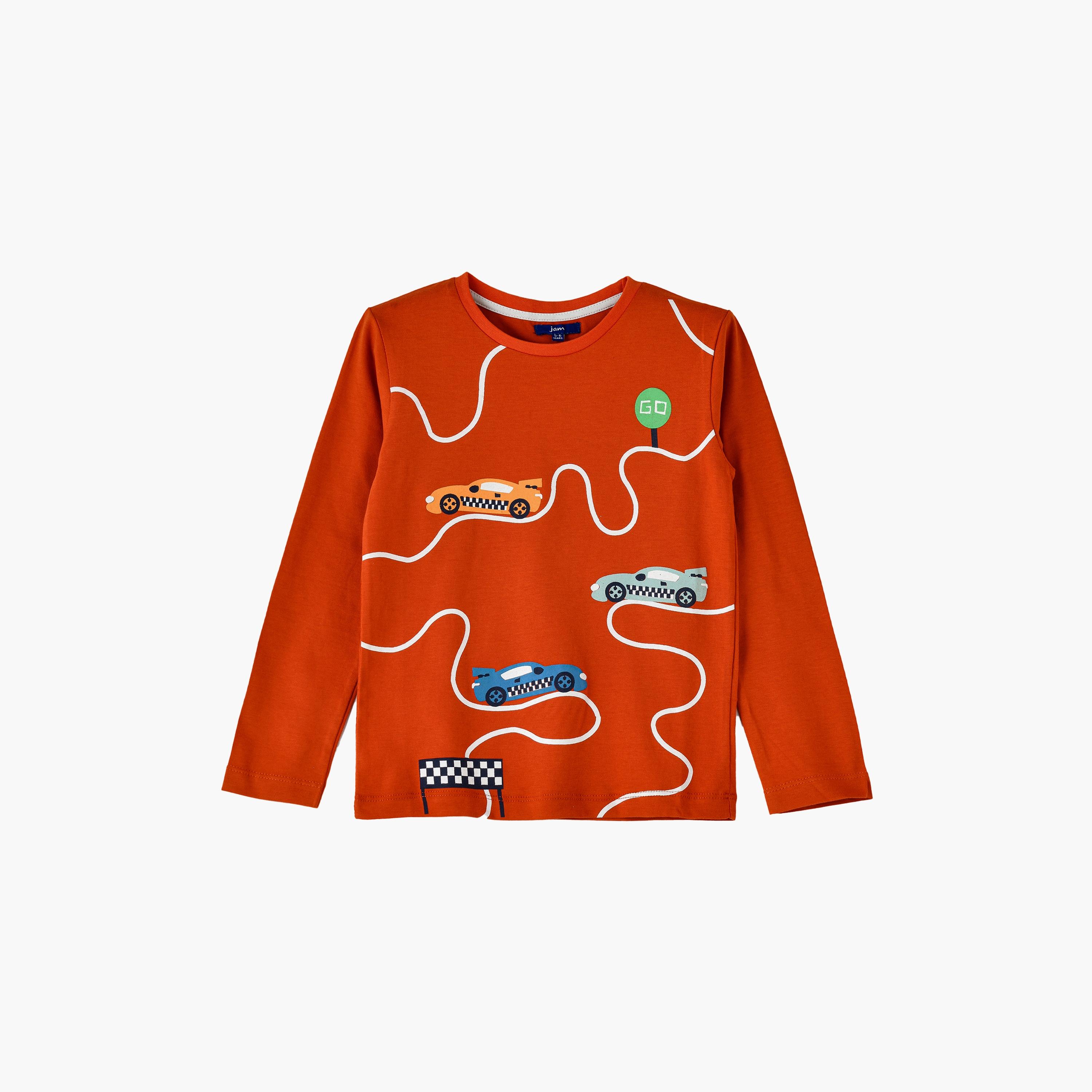UniqKidz Printed Long Sleeves T-Shirt-boys-clothing-tshirtsandpolos-image-1