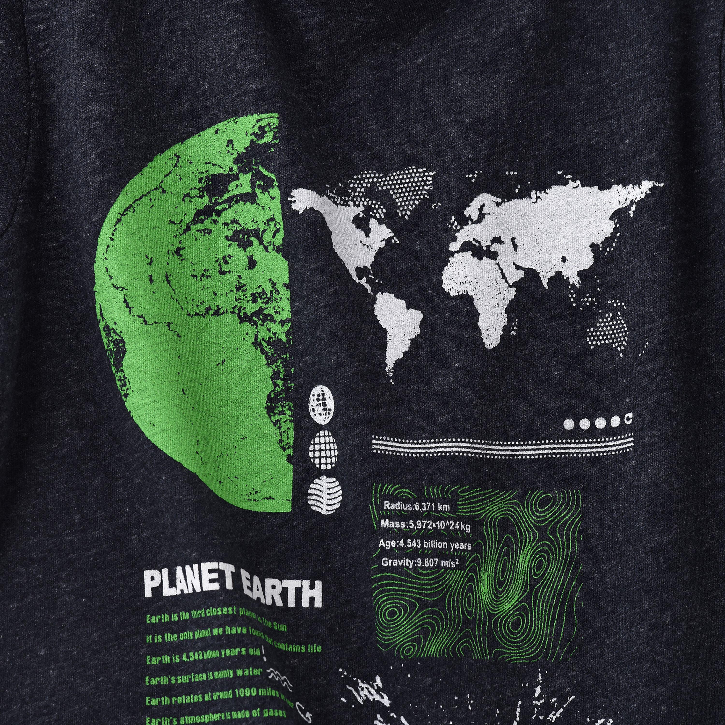 UniqKidz Planet Earth Printed Short Sleeves T-Shirt-boys-clothing-tshirtsandpolos-image-3