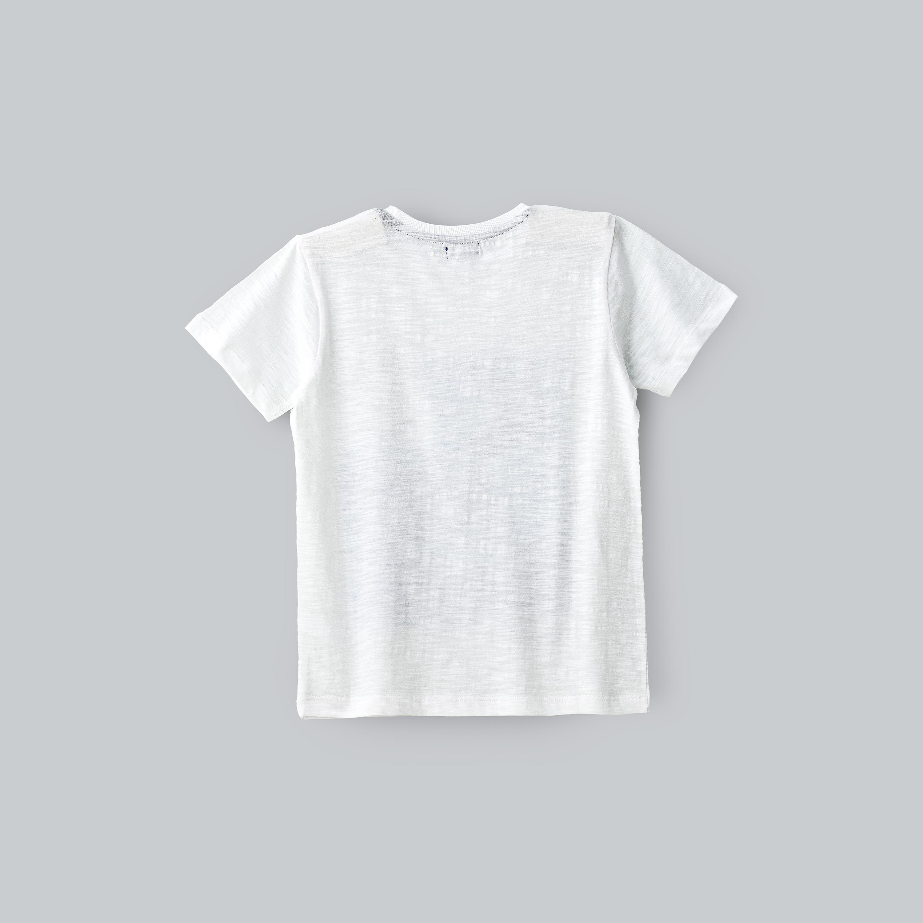 تي شيرت مطبوع بأكمام قصيرة من يونيكيدز-boys-clothing-tshirtsandpolos-image-2