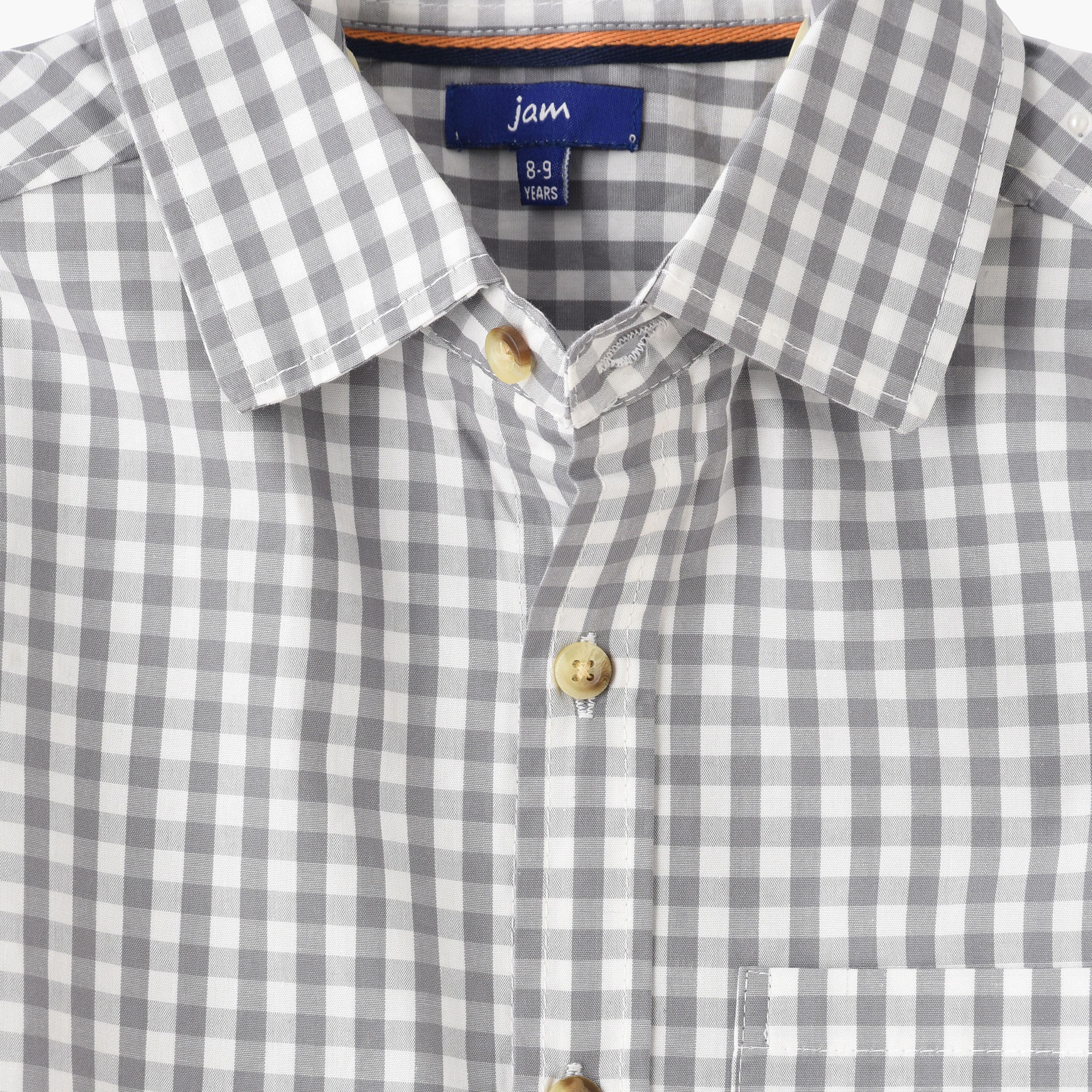 UniqKidz Cotton Long Sleeves Checked Shirt-boys-clothing-shirts-image-3
