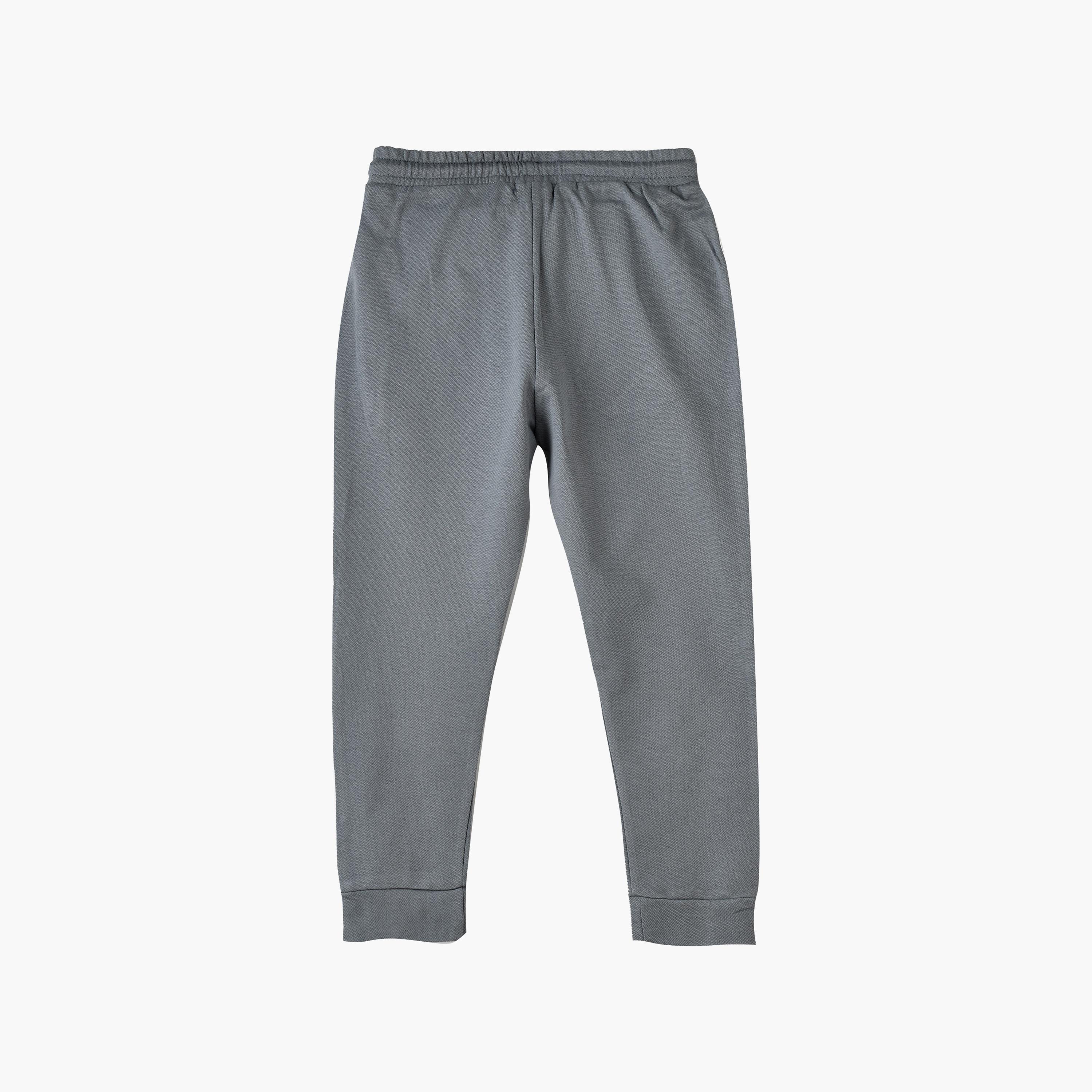 بنطال ركض مطاطي سادة من يونيك كيدز-boys-clothing-bottoms-joggersandtrackpants-image-2