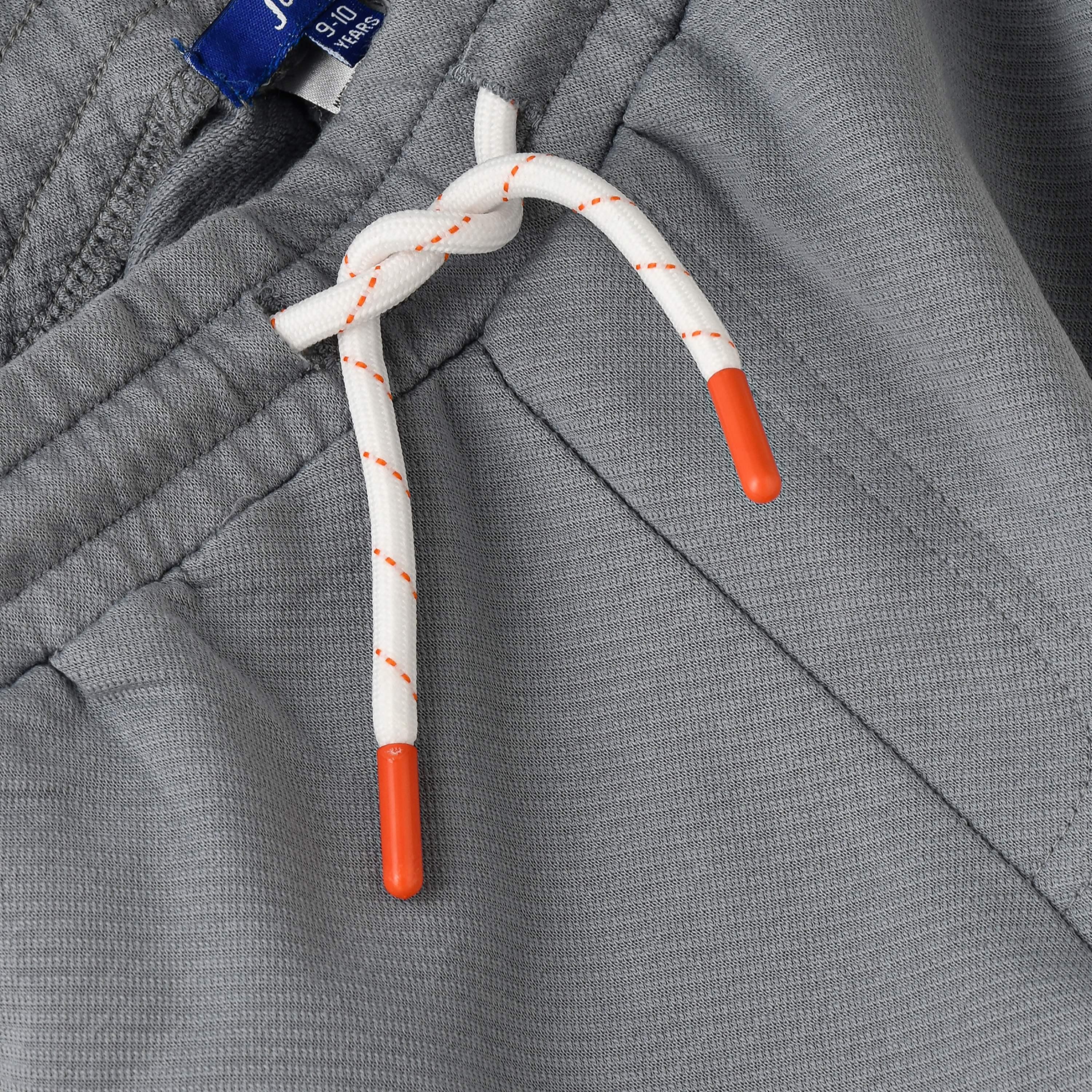 بنطال ركض مطاطي سادة من يونيك كيدز-boys-clothing-bottoms-joggersandtrackpants-image-4