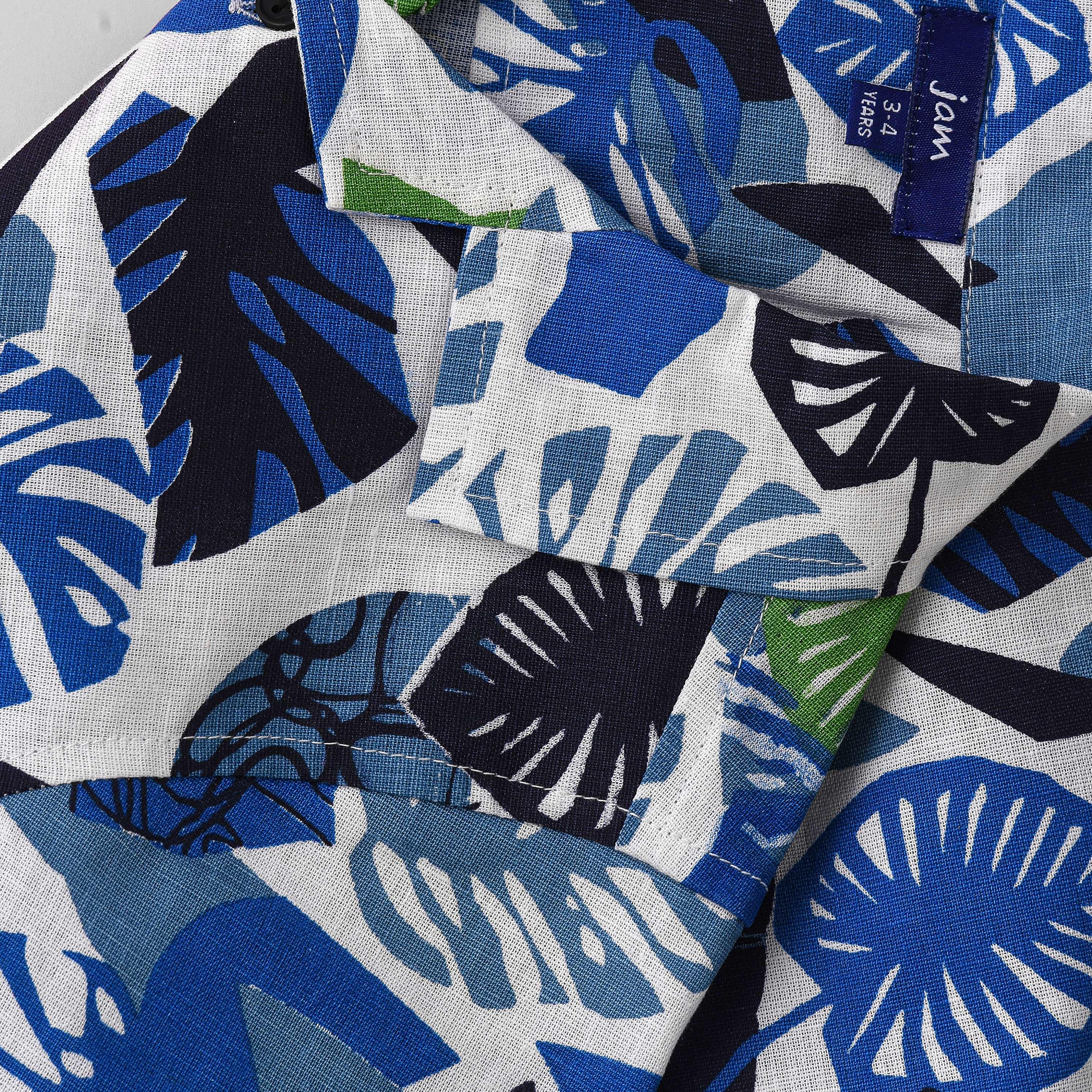 UniqKidz Tropical Printed Short Sleeves Shirt-boys-clothing-shirts-image-4