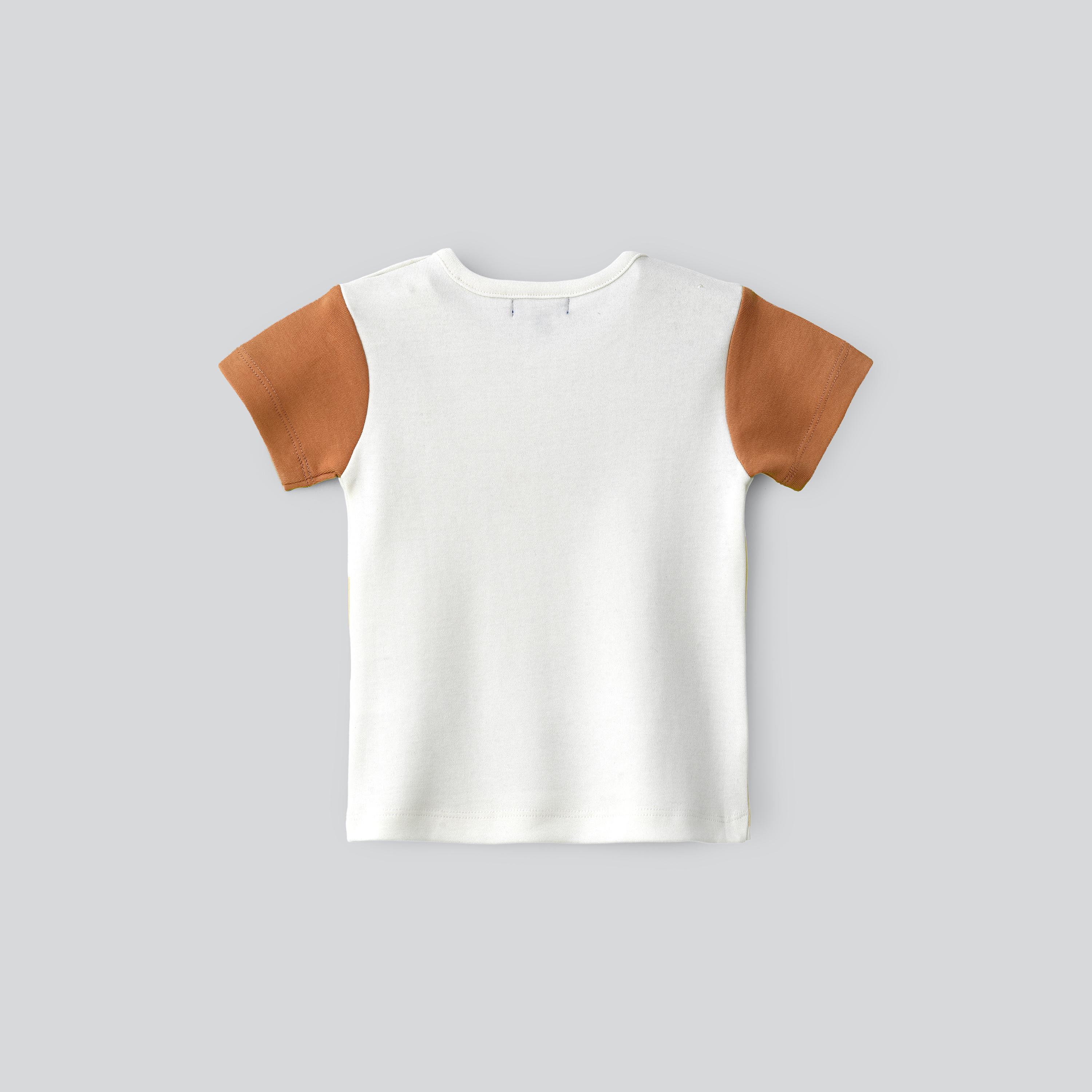 UniqKidz Adorable Bear Printed Short Sleeves T-Shirt-baby-boys-clothing-tshirtsandpolos-image-2