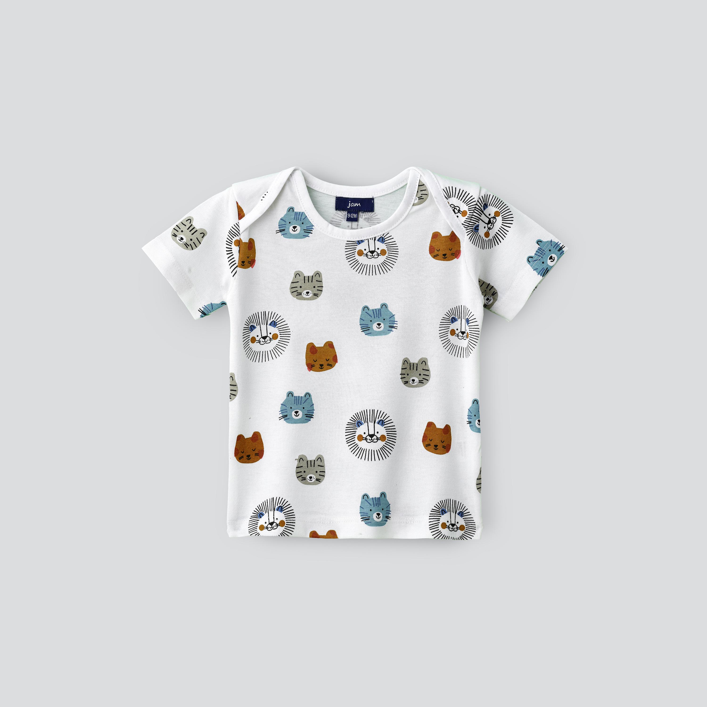 UniqKidz Printed Short Sleeves T-Shirt-baby-boys-clothing-tshirtsandpolos-image-1