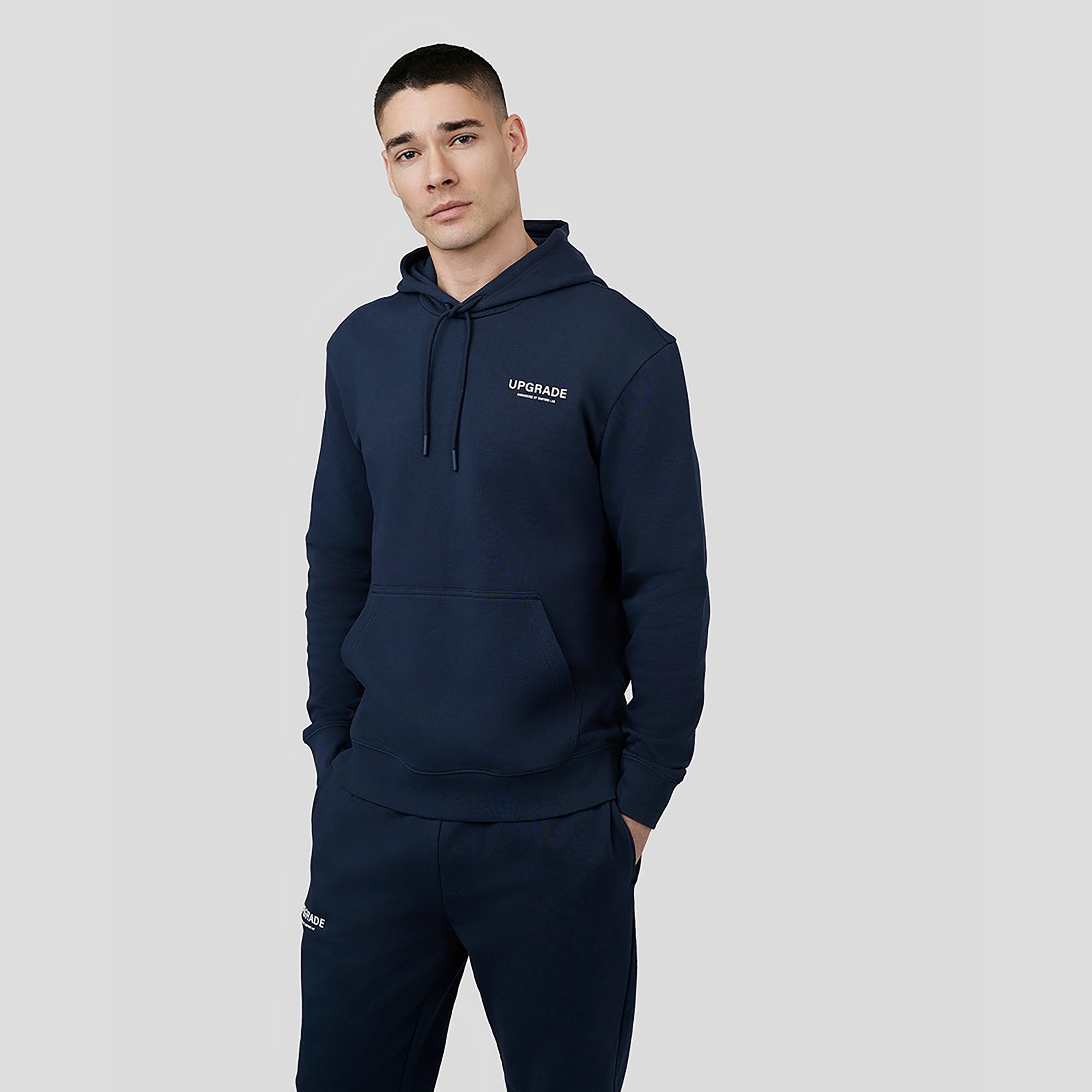 سترة كاستور للرجال ذات الغطاء السحابي بأكمام طويلة ترقية - كحلية-men-clothing-sportswearandactivewear-hoodiesandsweatshirts-image-1